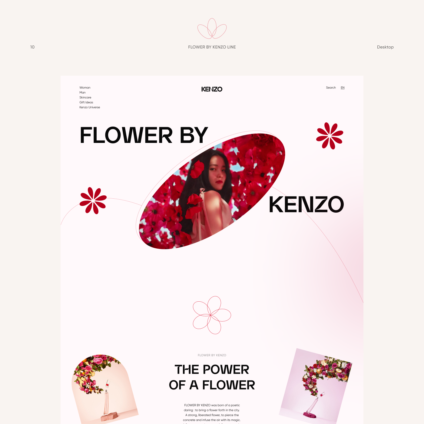 Kenzo Parfums Website Redesign Concept — Изображение №24 — Интерфейсы на Dprofile
