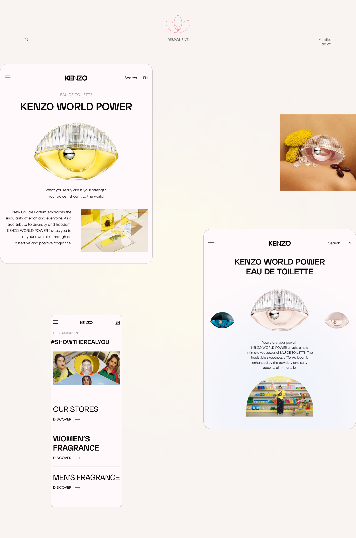 Kenzo Parfums Website Redesign Concept — Изображение №41 — Интерфейсы на Dprofile