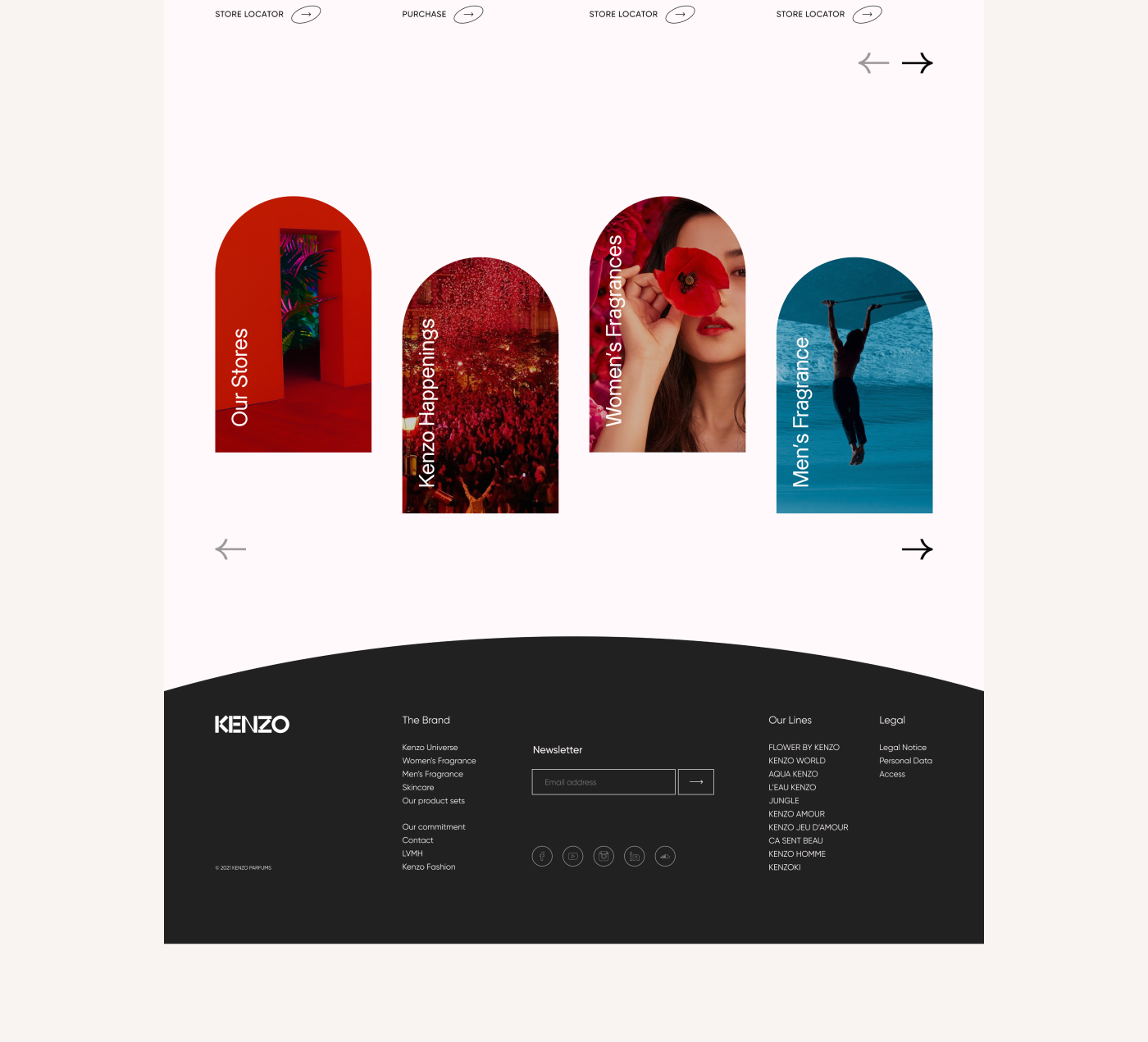 Kenzo Parfums Website Redesign Concept — Изображение №28 — Интерфейсы на Dprofile