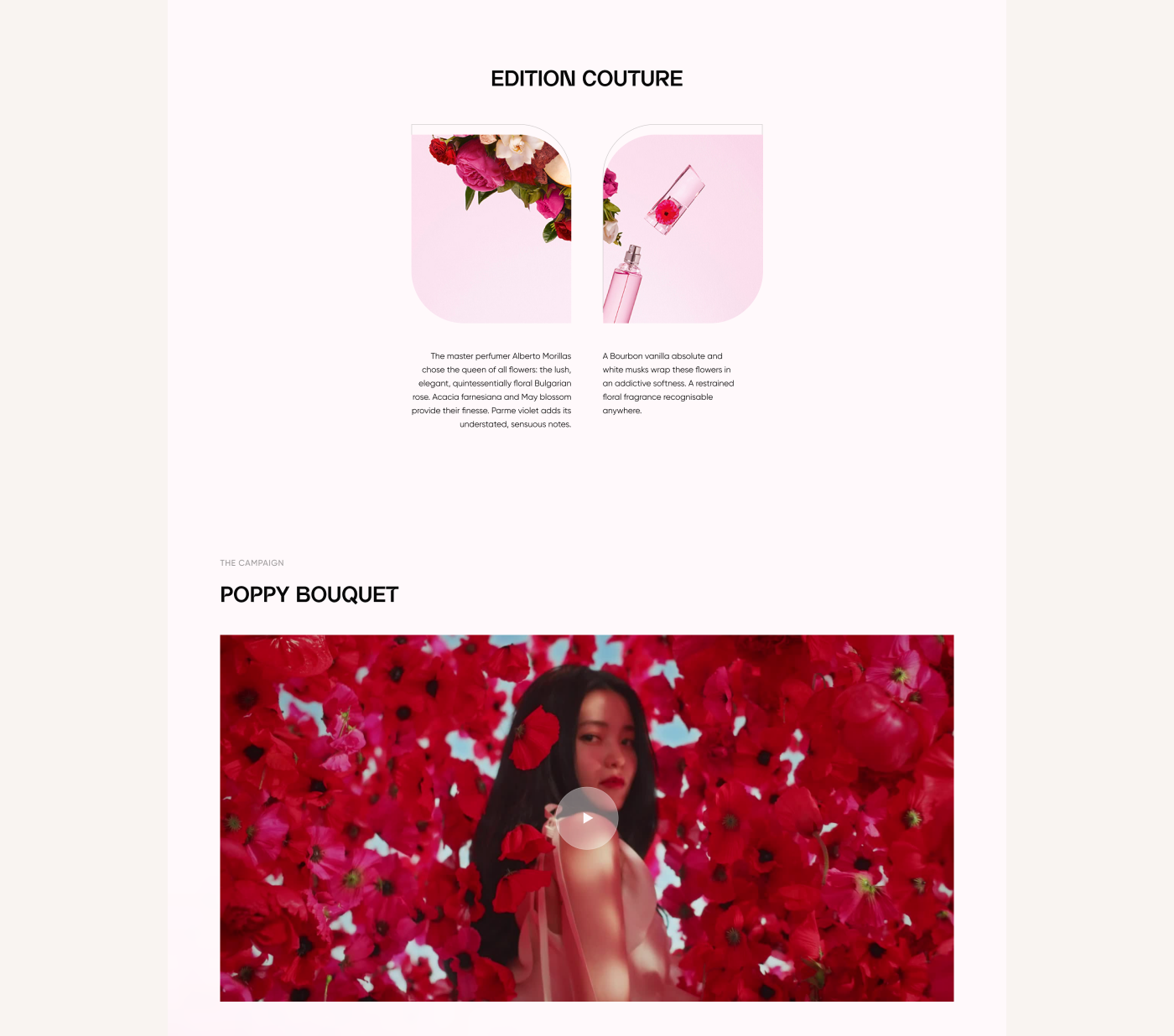 Kenzo Parfums Website Redesign Concept — Изображение №10 — Интерфейсы на Dprofile