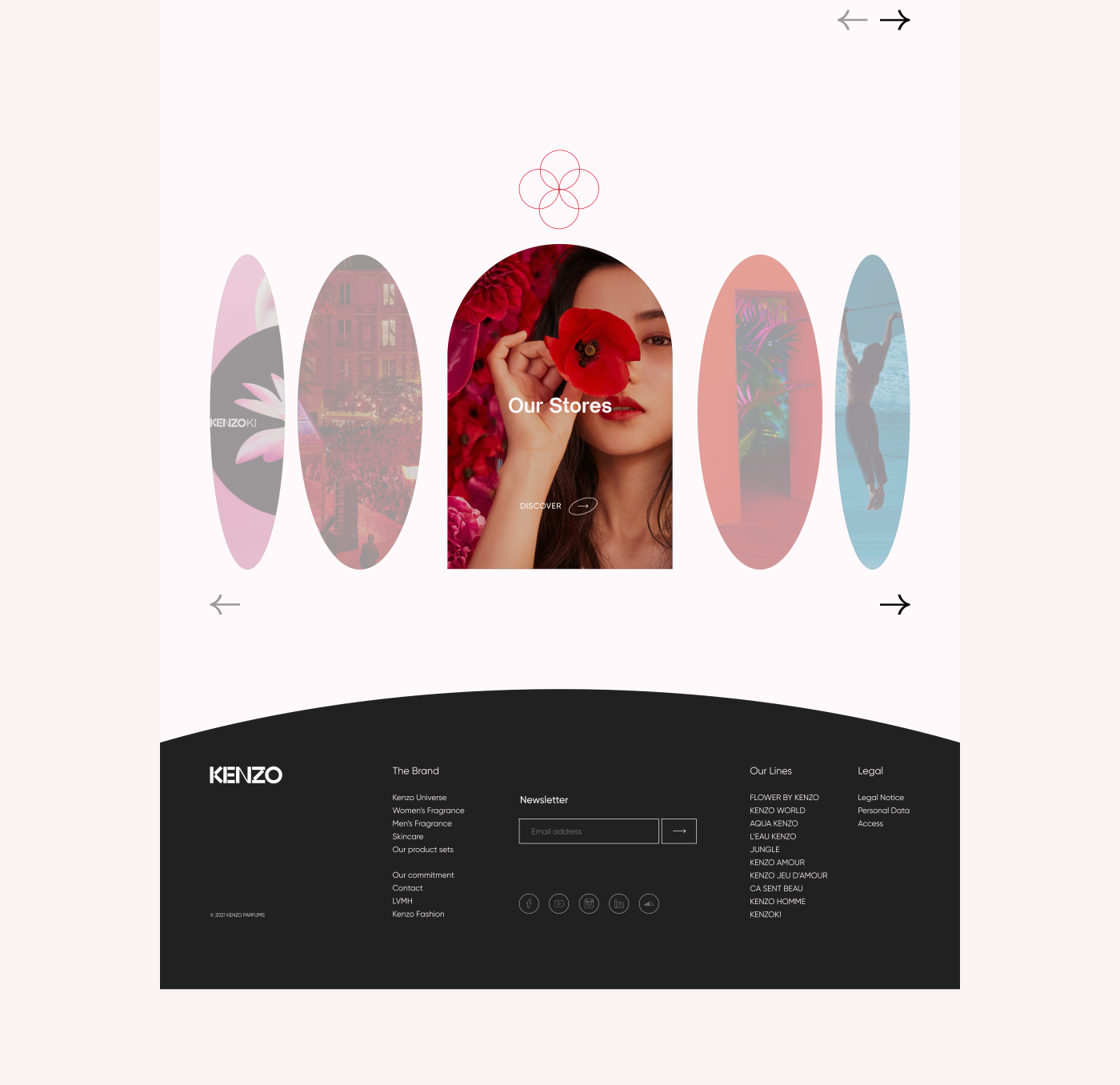 Kenzo Parfums Website Redesign Concept — Изображение №12 — Интерфейсы на Dprofile