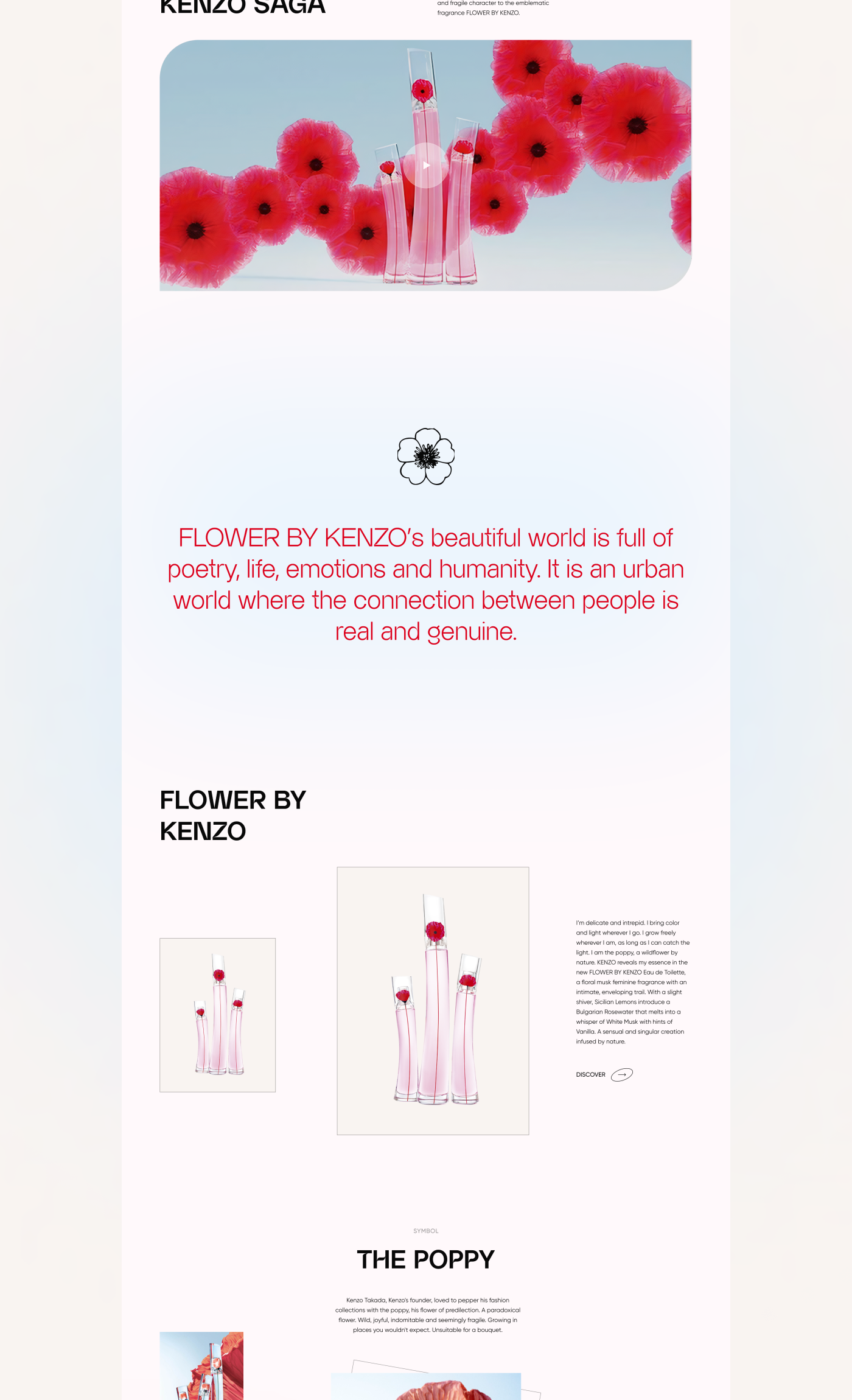 Kenzo Parfums Website Redesign Concept — Изображение №26 — Интерфейсы на Dprofile
