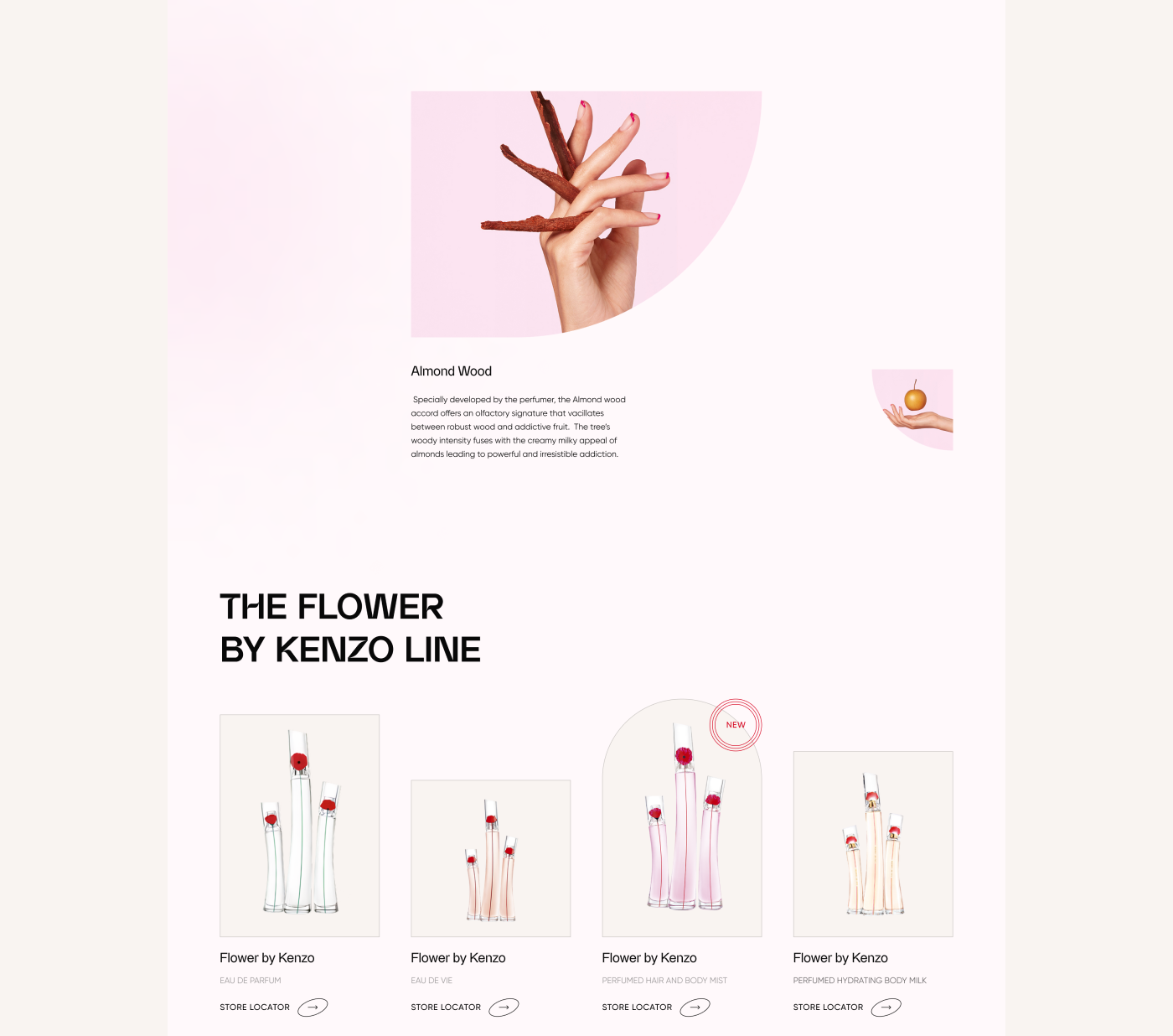 Kenzo Parfums Website Redesign Concept — Изображение №11 — Интерфейсы на Dprofile