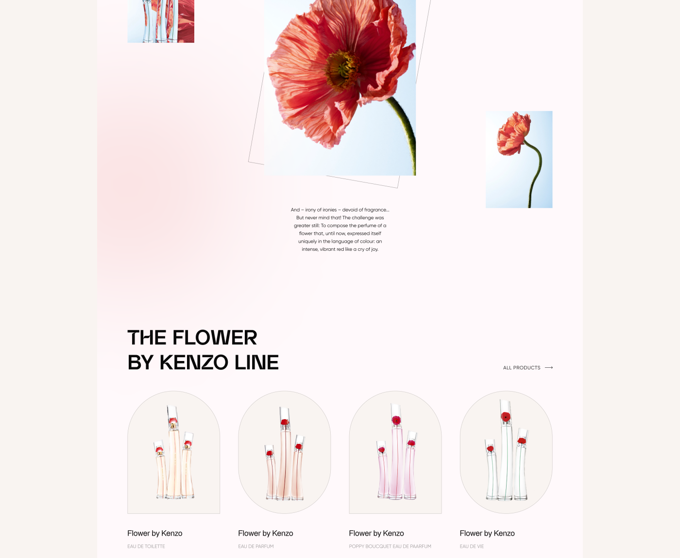 Kenzo Parfums Website Redesign Concept — Изображение №27 — Интерфейсы на Dprofile