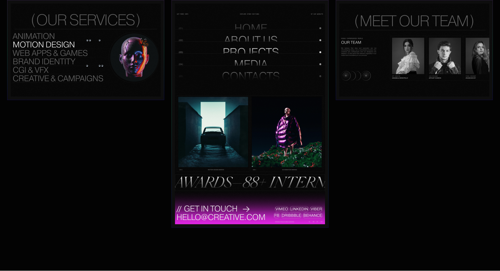 Design Studio — Films87 — Изображение №12 — Интерфейсы, Брендинг на Dprofile