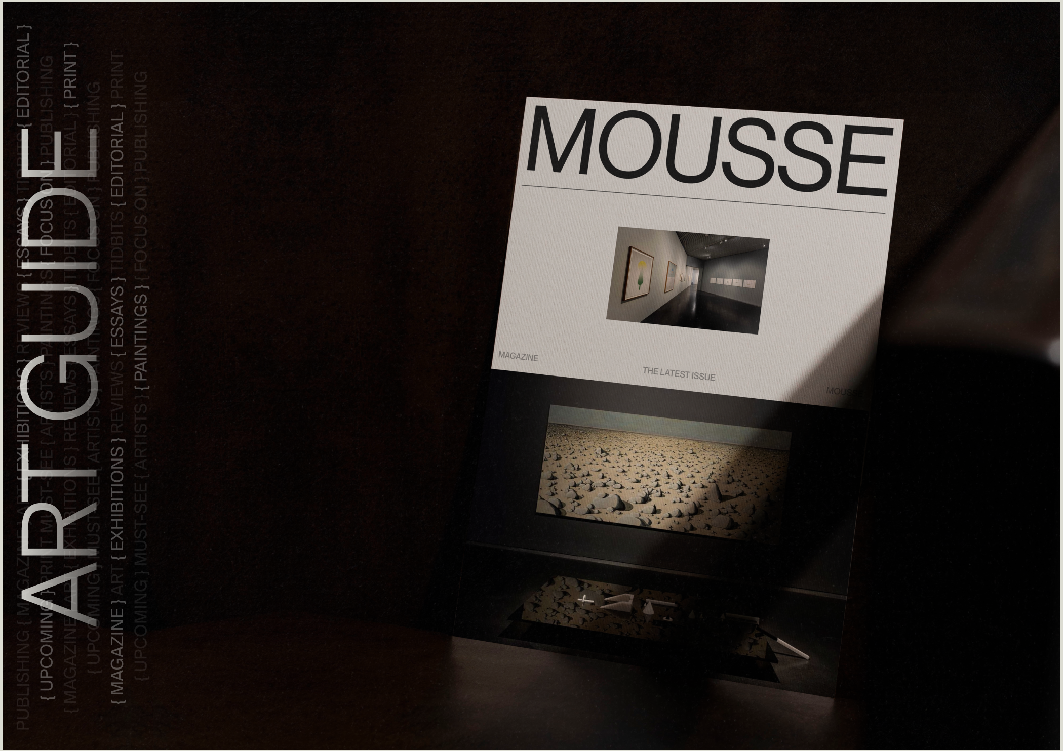 Art Magazine — Website Redesign — Изображение №16 — Интерфейсы, Брендинг на Dprofile