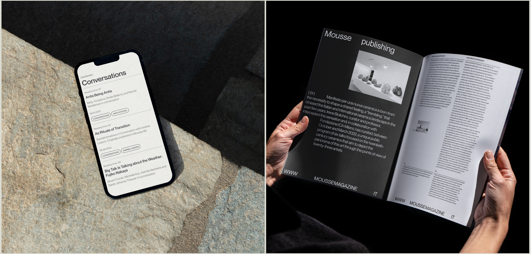 Art Magazine — Website Redesign — Изображение №6 — Интерфейсы, Брендинг на Dprofile