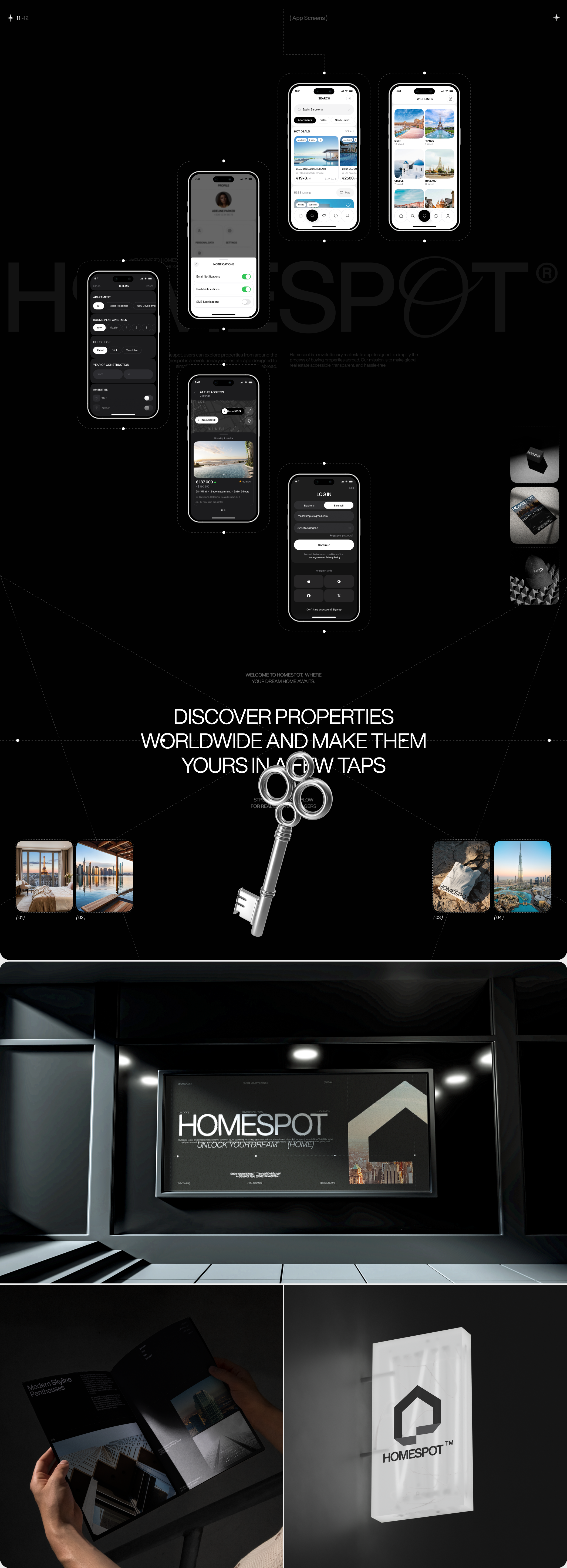 ®HOMESPOT — Изображение №8 — Интерфейсы, Брендинг на Dprofile