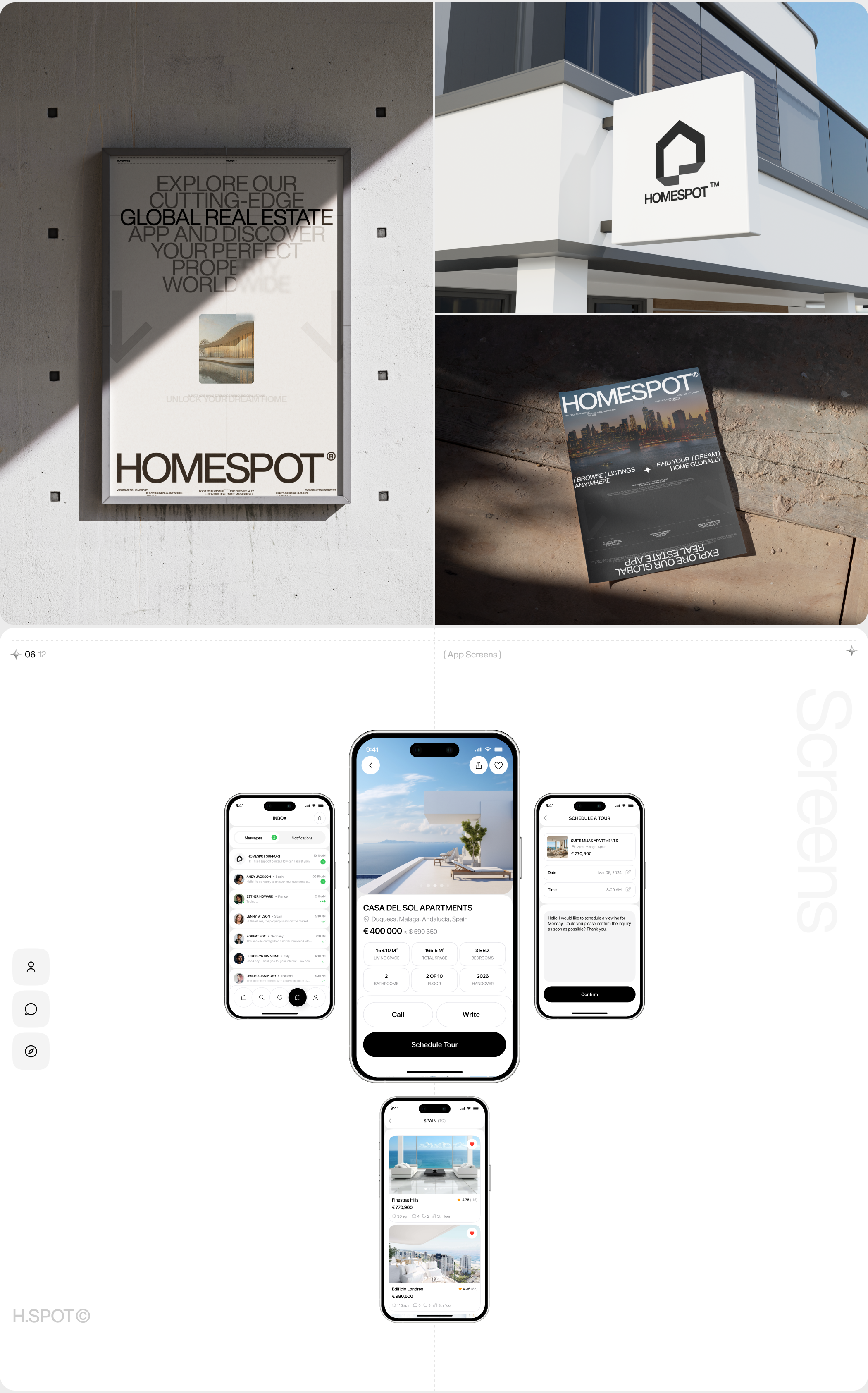 ®HOMESPOT — Изображение №4 — Интерфейсы, Брендинг на Dprofile