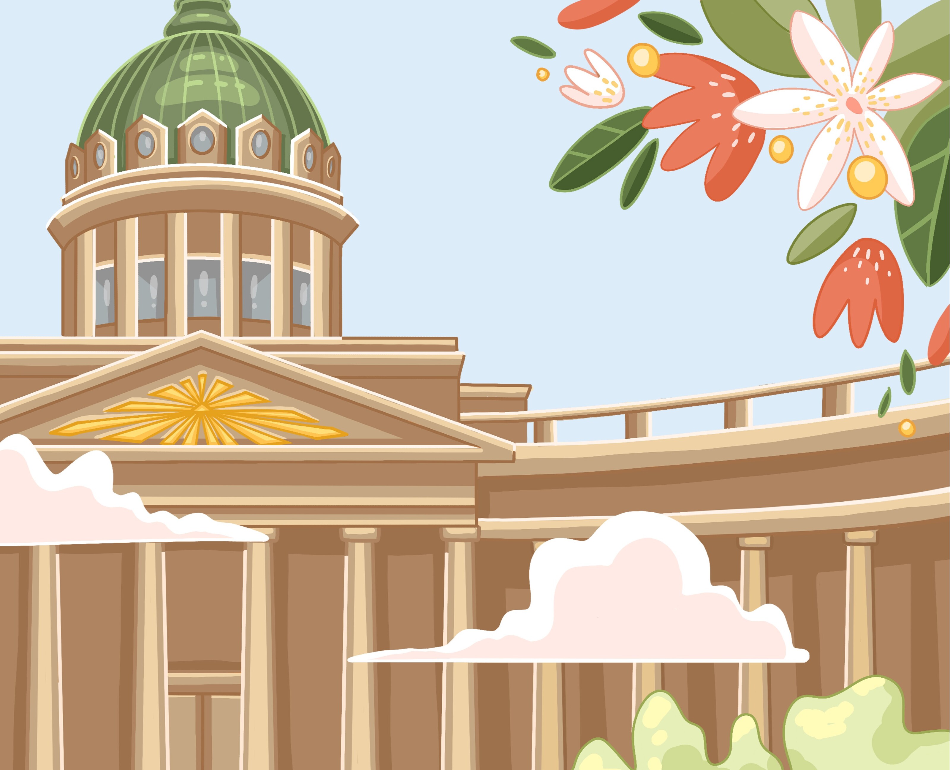 Иллюстрации для Конференции "ВПитереlaw" на Dprofile
