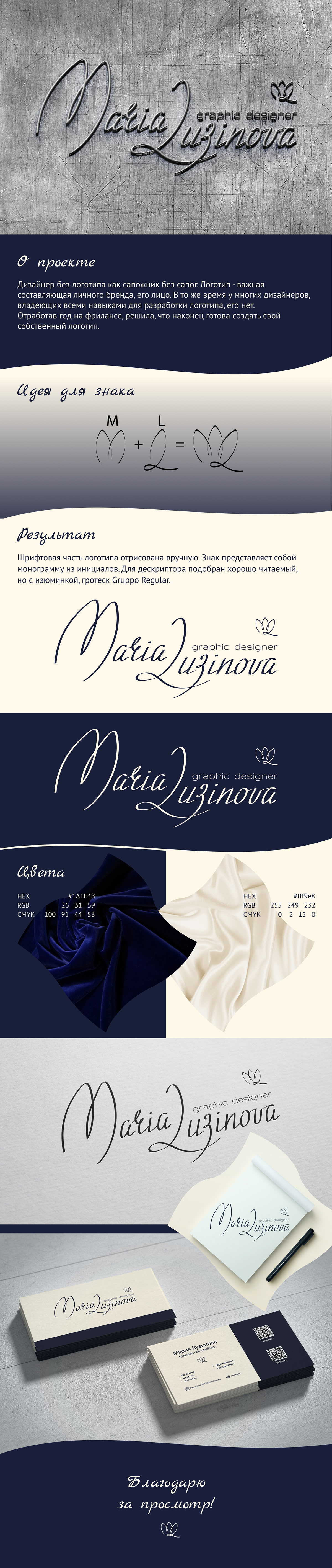 Персональный логотип | Personal logo — Изображение №1 — Брендинг на Dprofile