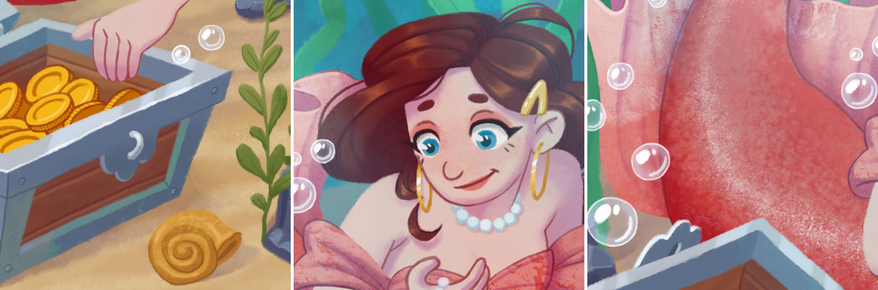 Русалки — Изображение №5 — Иллюстрация на Dprofile