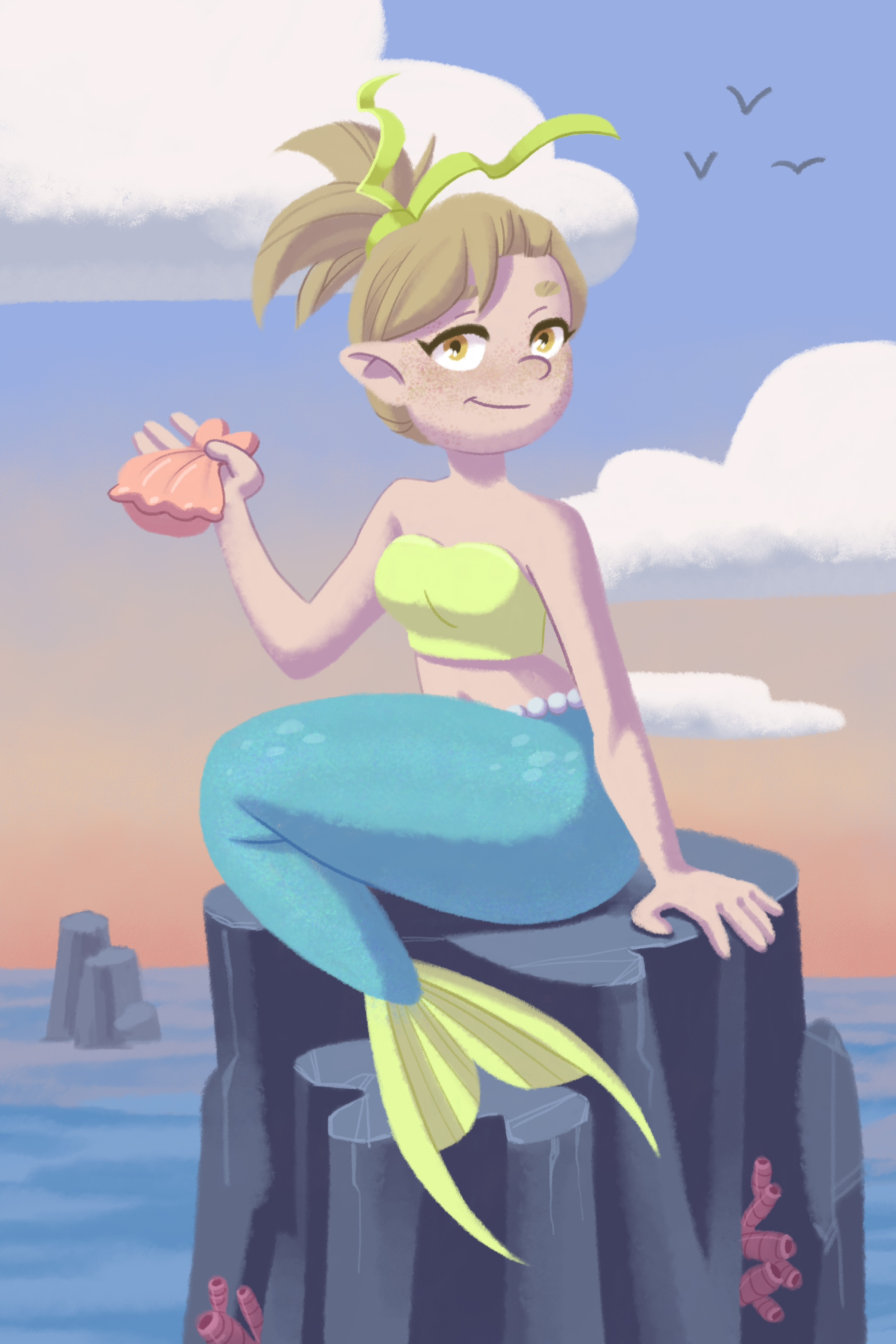 Русалки — Изображение №6 — Иллюстрация на Dprofile