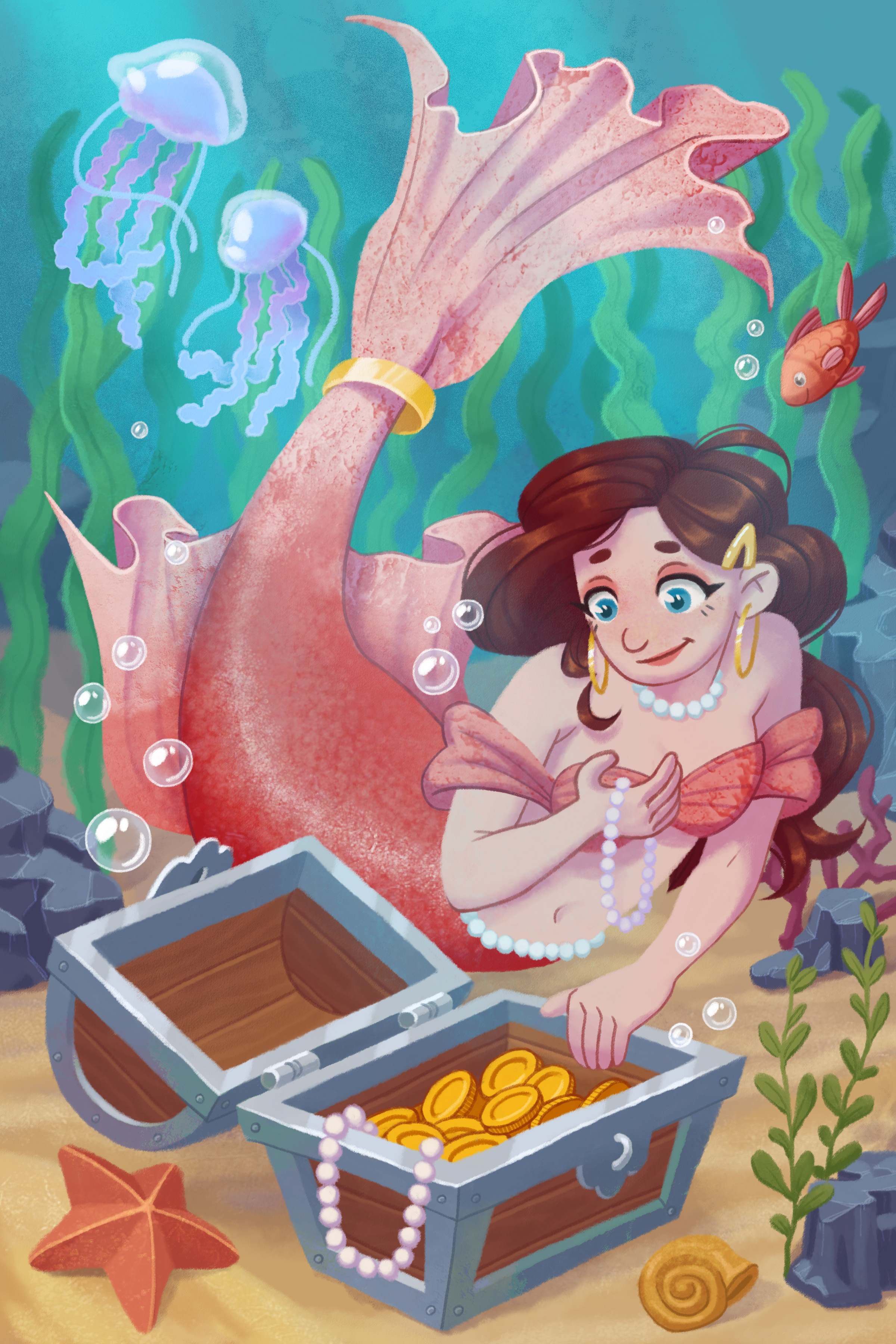 Русалки — Изображение №4 — Иллюстрация на Dprofile