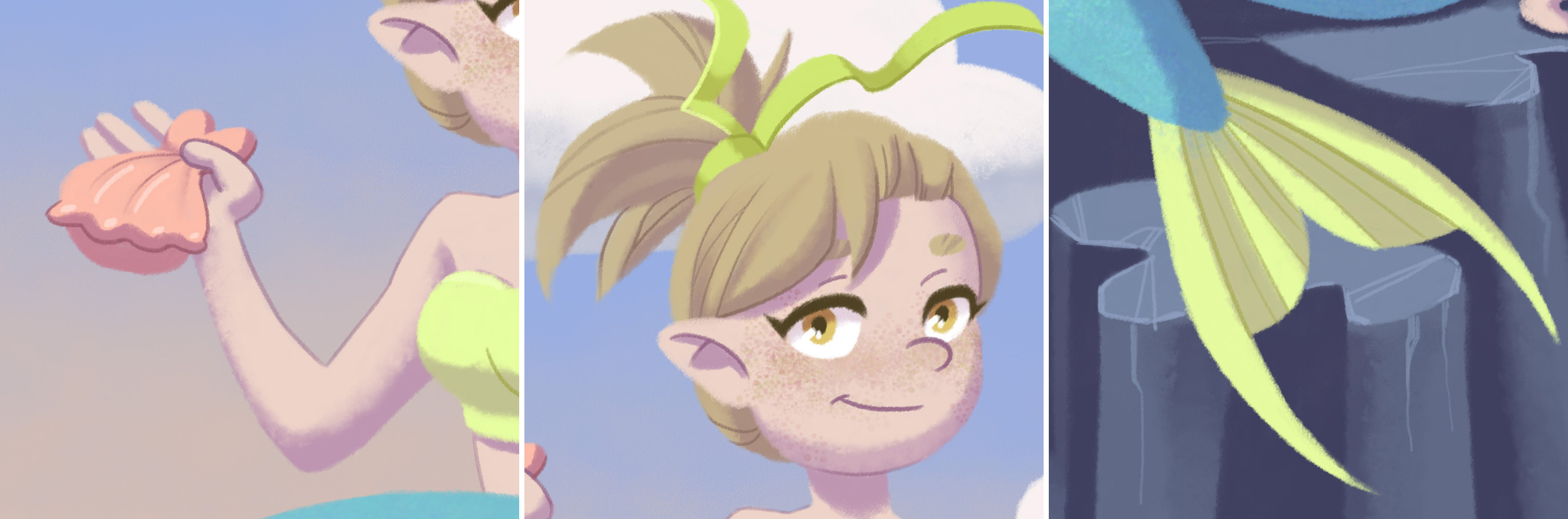 Русалки — Изображение №7 — Иллюстрация на Dprofile