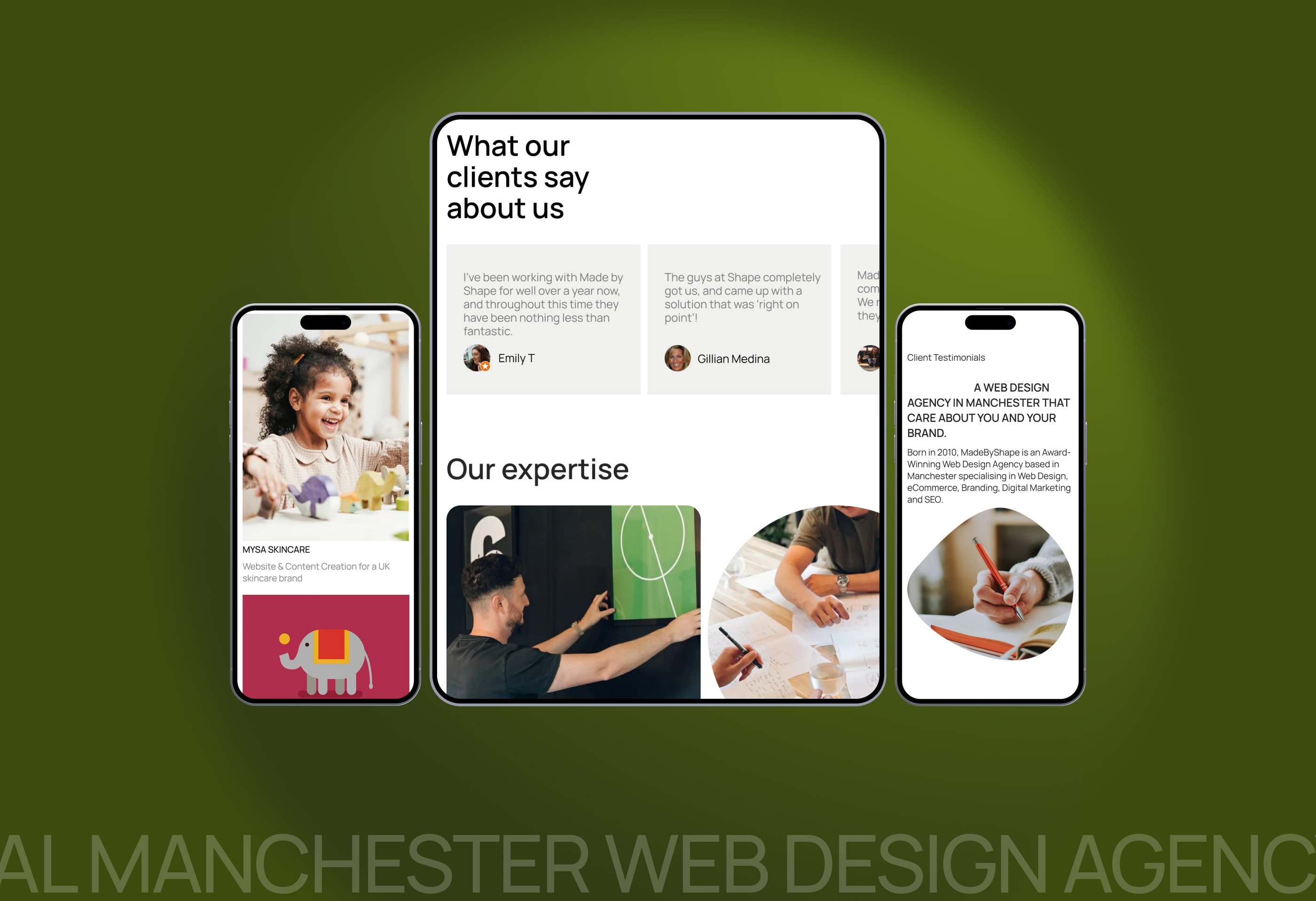 Shape studio website — Изображение №2 — Интерфейсы, Брендинг на Dprofile