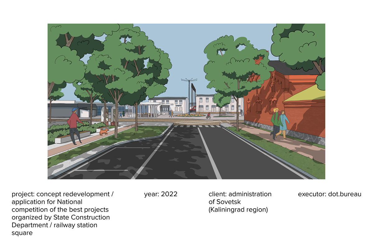 Architectural illustration — Изображение №2 — Иллюстрация на Dprofile