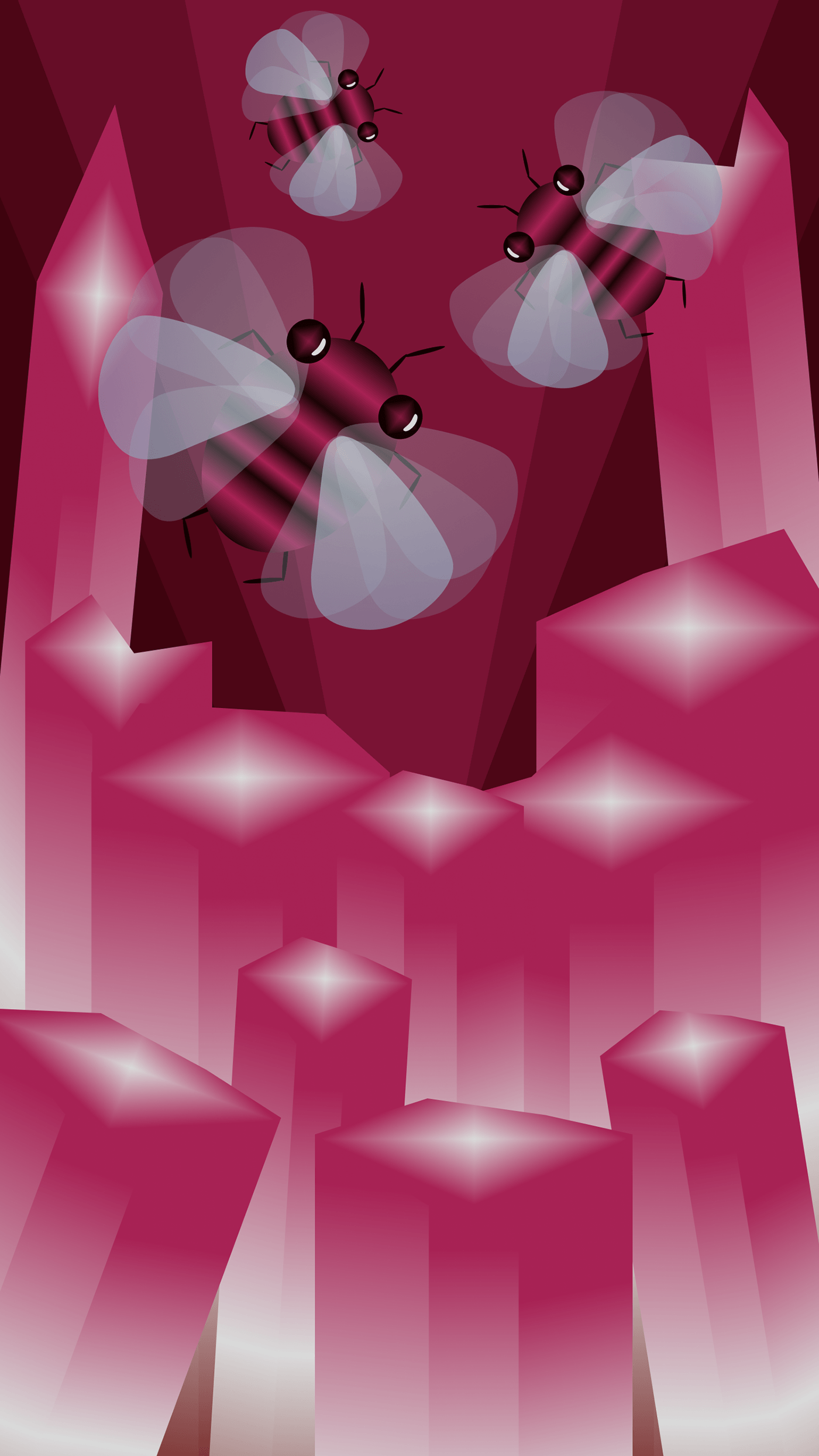 Коллекция иллюстраций "кровь на снегу" — Изображение №5 — Иллюстрация на Dprofile