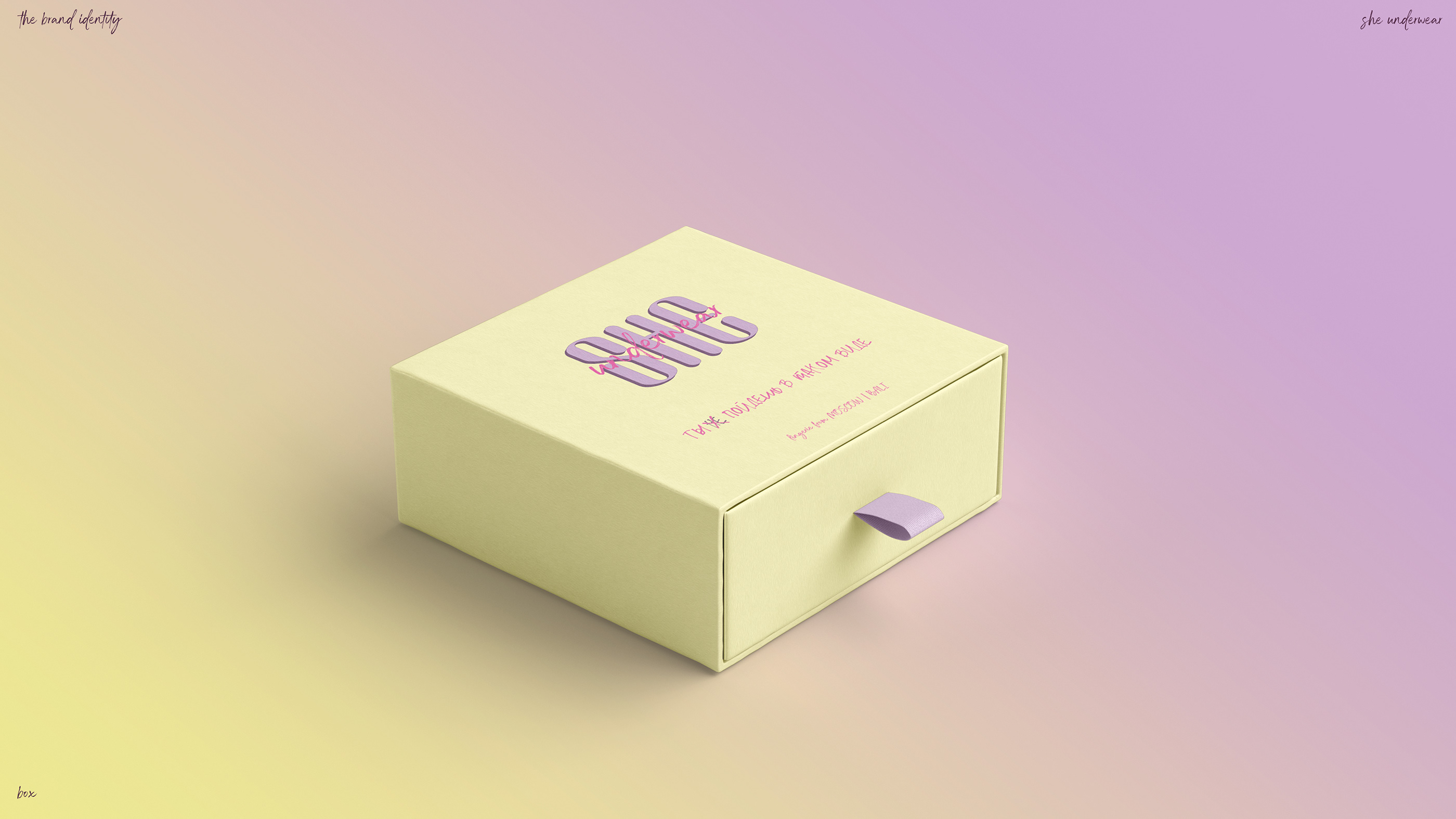 She Underwear · Фирменный стиль — Изображение №18 — Брендинг, Графика на Dprofile