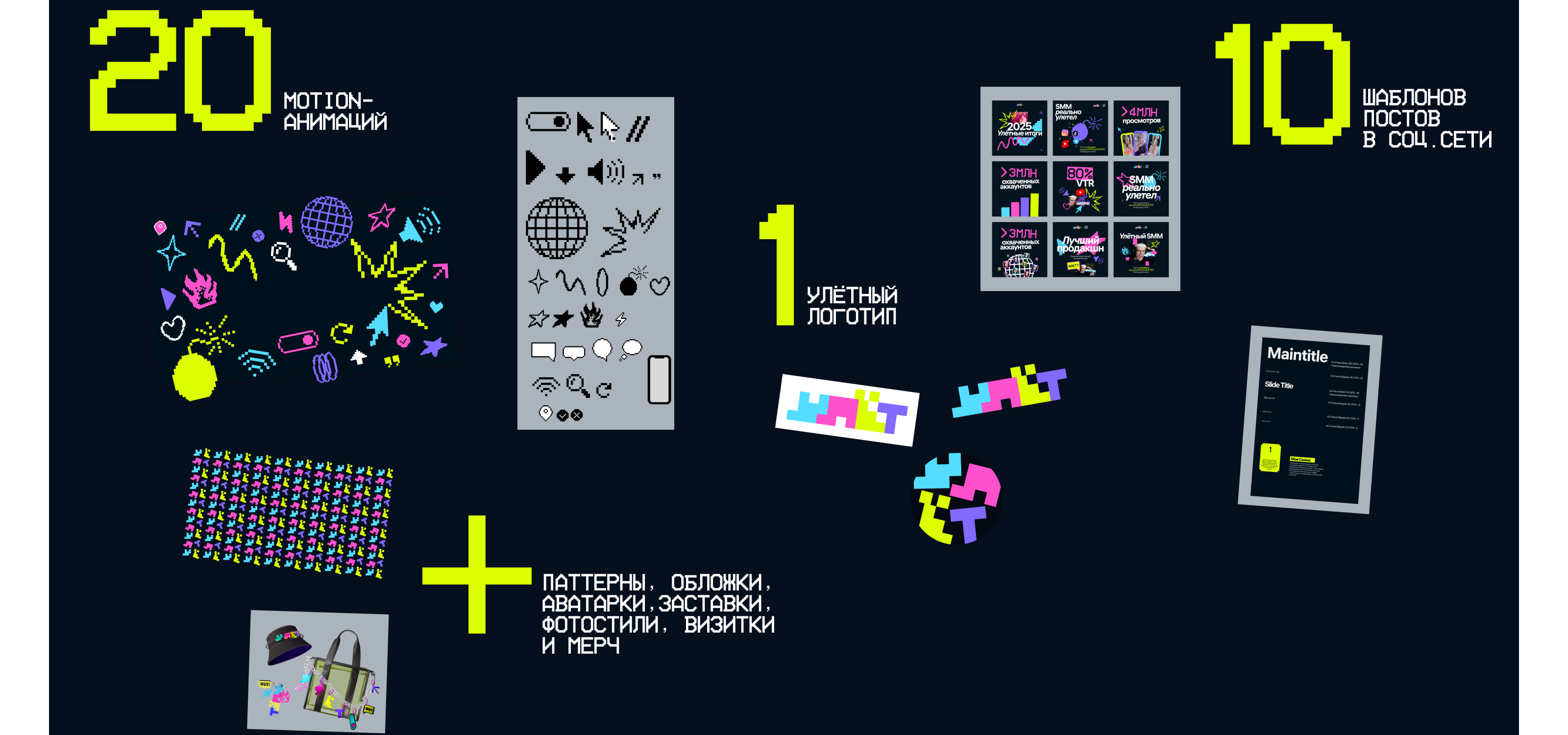 УЛЁТ | Диджитал-агенство — Изображение №13 — Брендинг, Графика на Dprofile