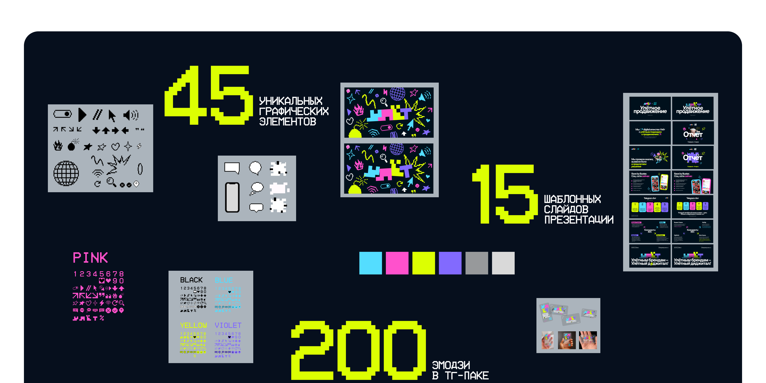 УЛЁТ | Диджитал-агенство — Изображение №12 — Брендинг, Графика на Dprofile