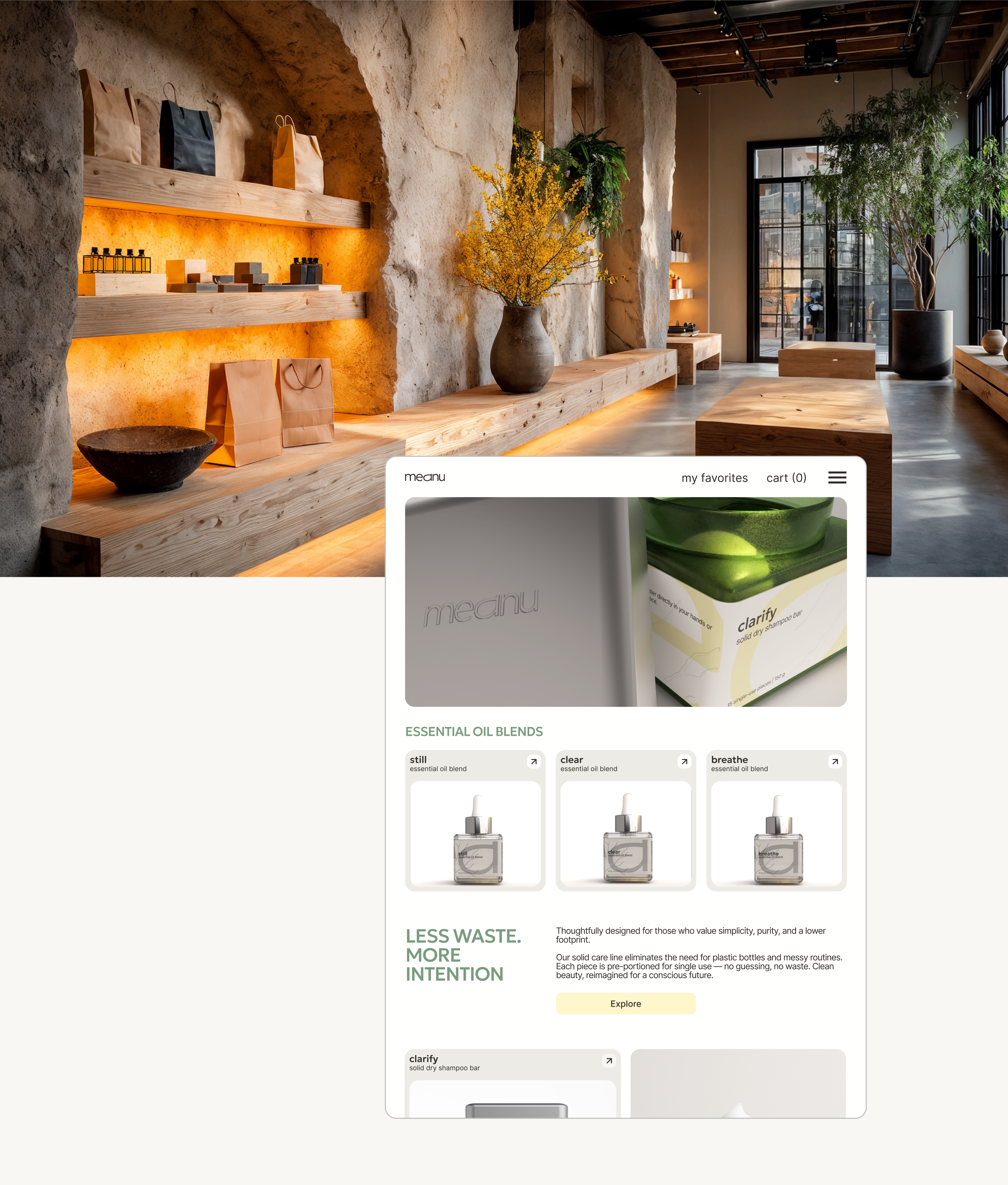 Брендинг в эстетике ваби-саби и нейтрального футуризма — Изображение №7 — Интерфейсы, Брендинг на Dprofile