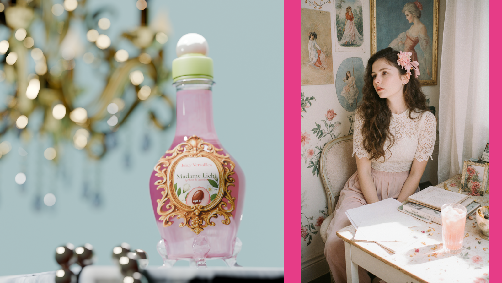 Гиперрозовый барокко-китч: 3D и упаковка — Изображение №7 — Брендинг, 3D на Dprofile