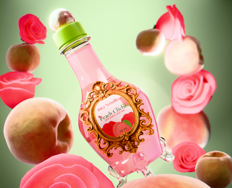 Гиперрозовый барокко-китч: 3D и упаковка на Dprofile