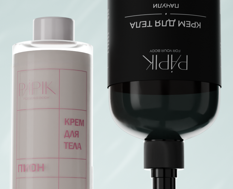 Минималистичная упаковка для бренда косметики на Dprofile