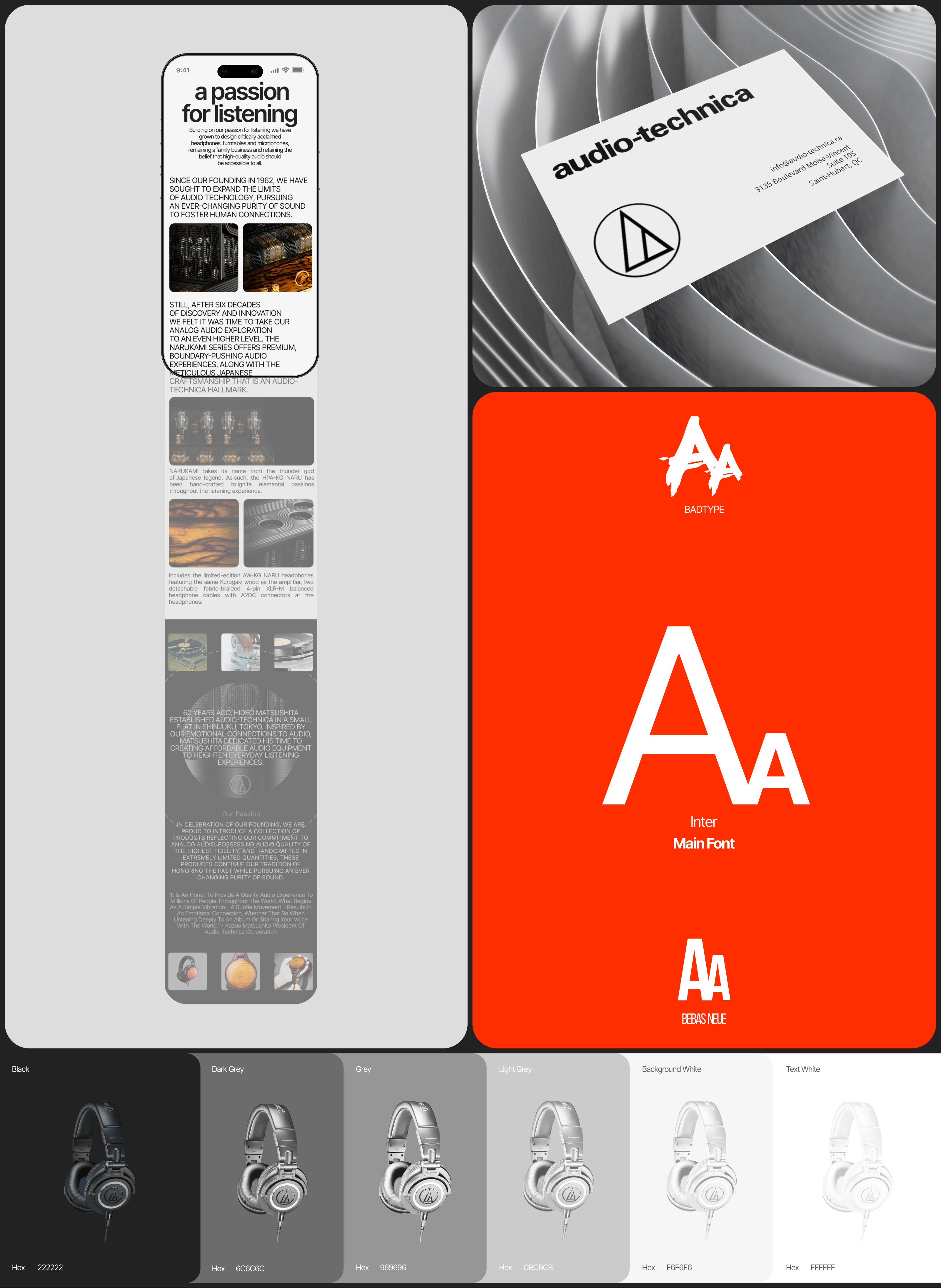 Audio-Technica | E-commerce | Redesign — Изображение №7 — Интерфейсы, Брендинг на Dprofile