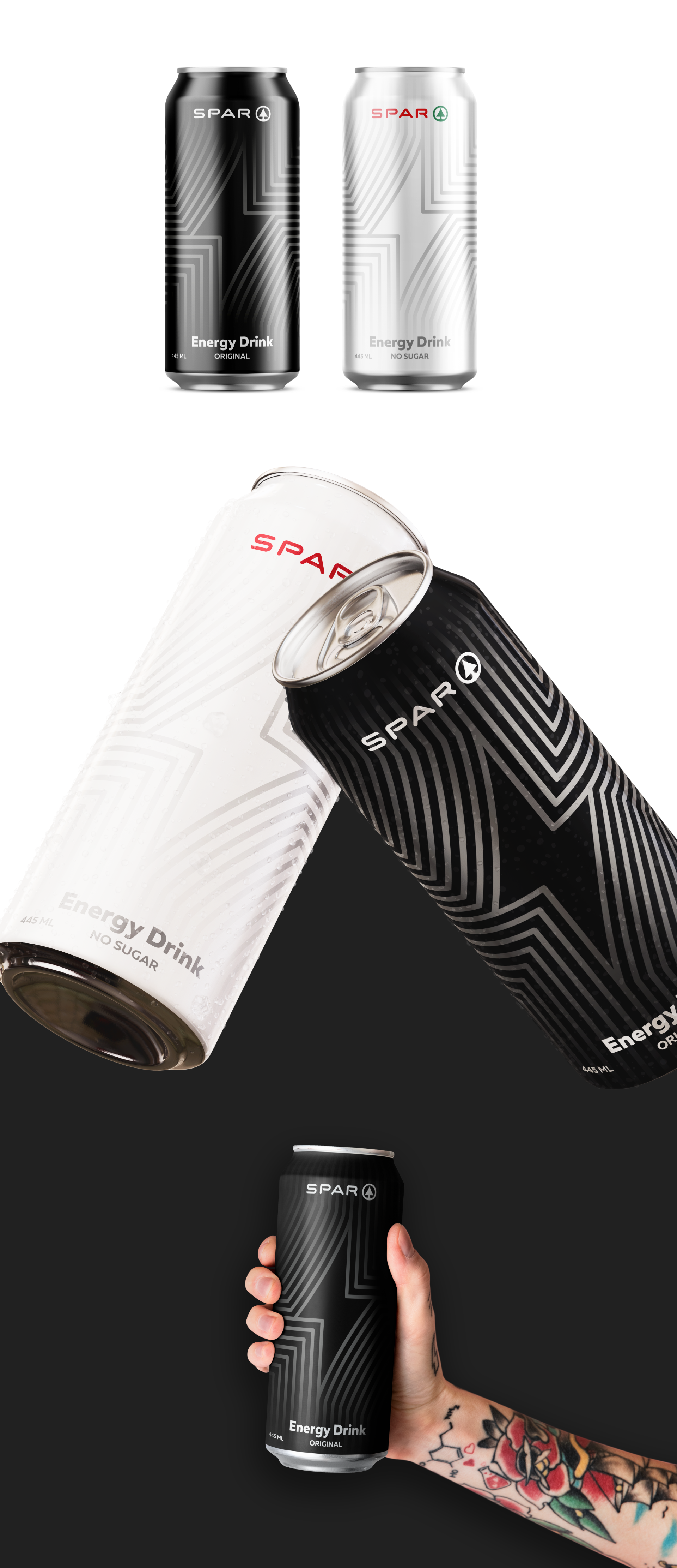 SPAR. Упаковка энергетического напитка — Изображение №2 — Брендинг, Маркетинг на Dprofile