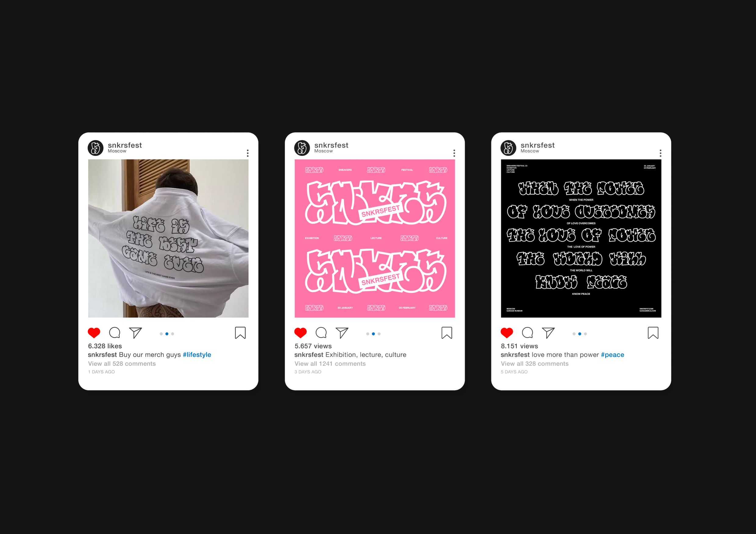 SNKRFST. Брендинг спортивного фестиваля — Изображение №8 — Брендинг на Dprofile