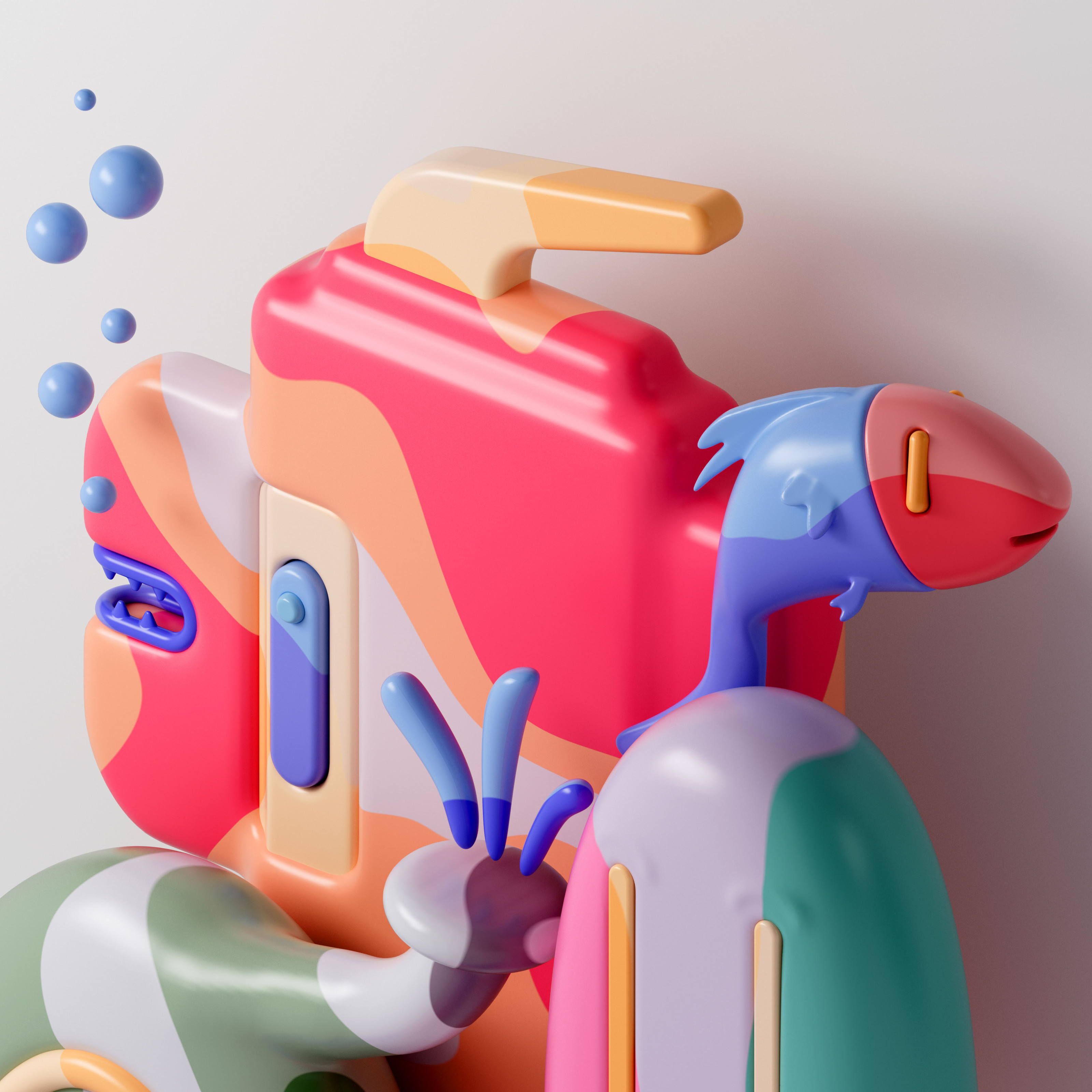 3D Exploration Collection — Vol. I — Изображение №13 — Иллюстрация, 3D на Dprofile