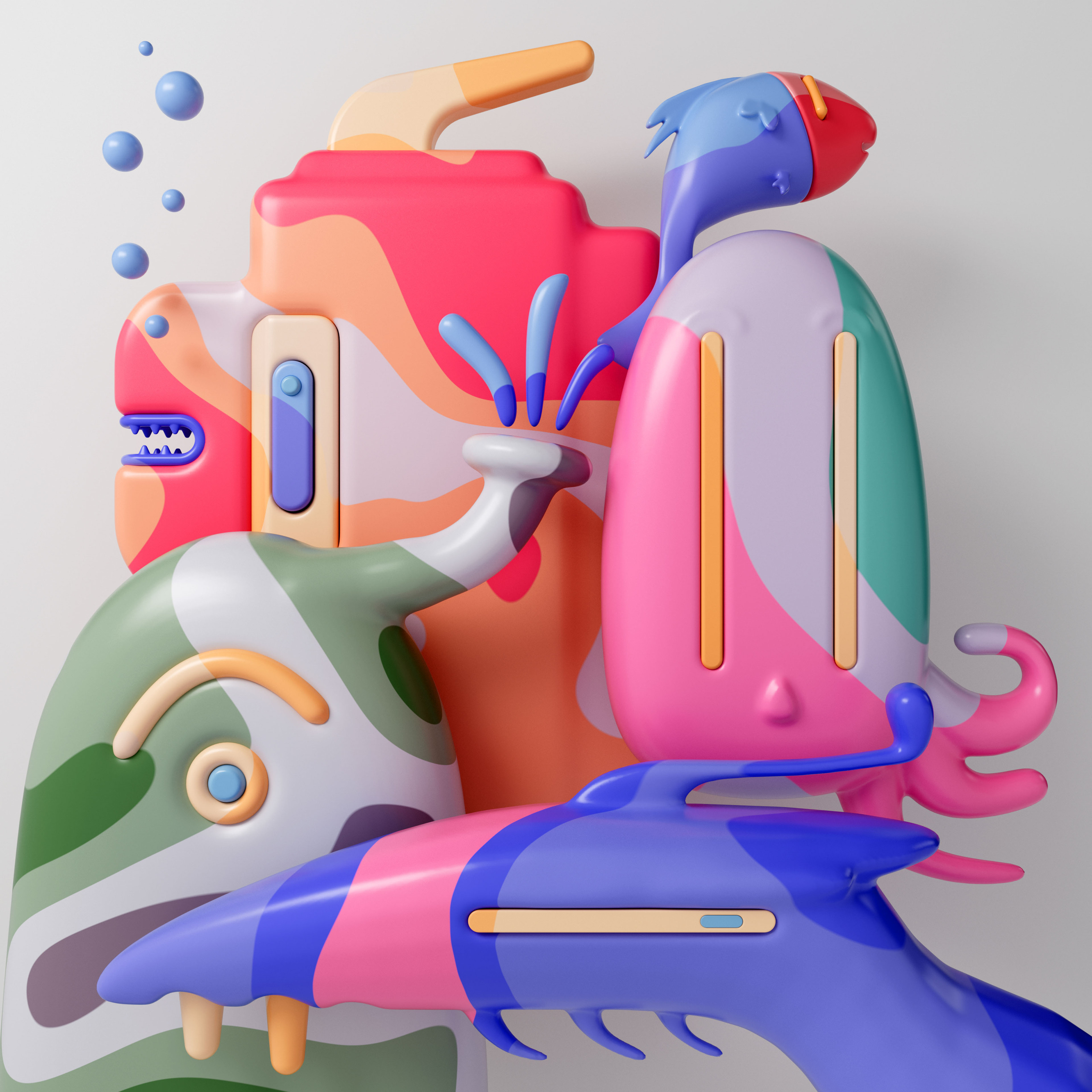 3D Exploration Collection — Vol. I — Изображение №12 — Иллюстрация, 3D на Dprofile