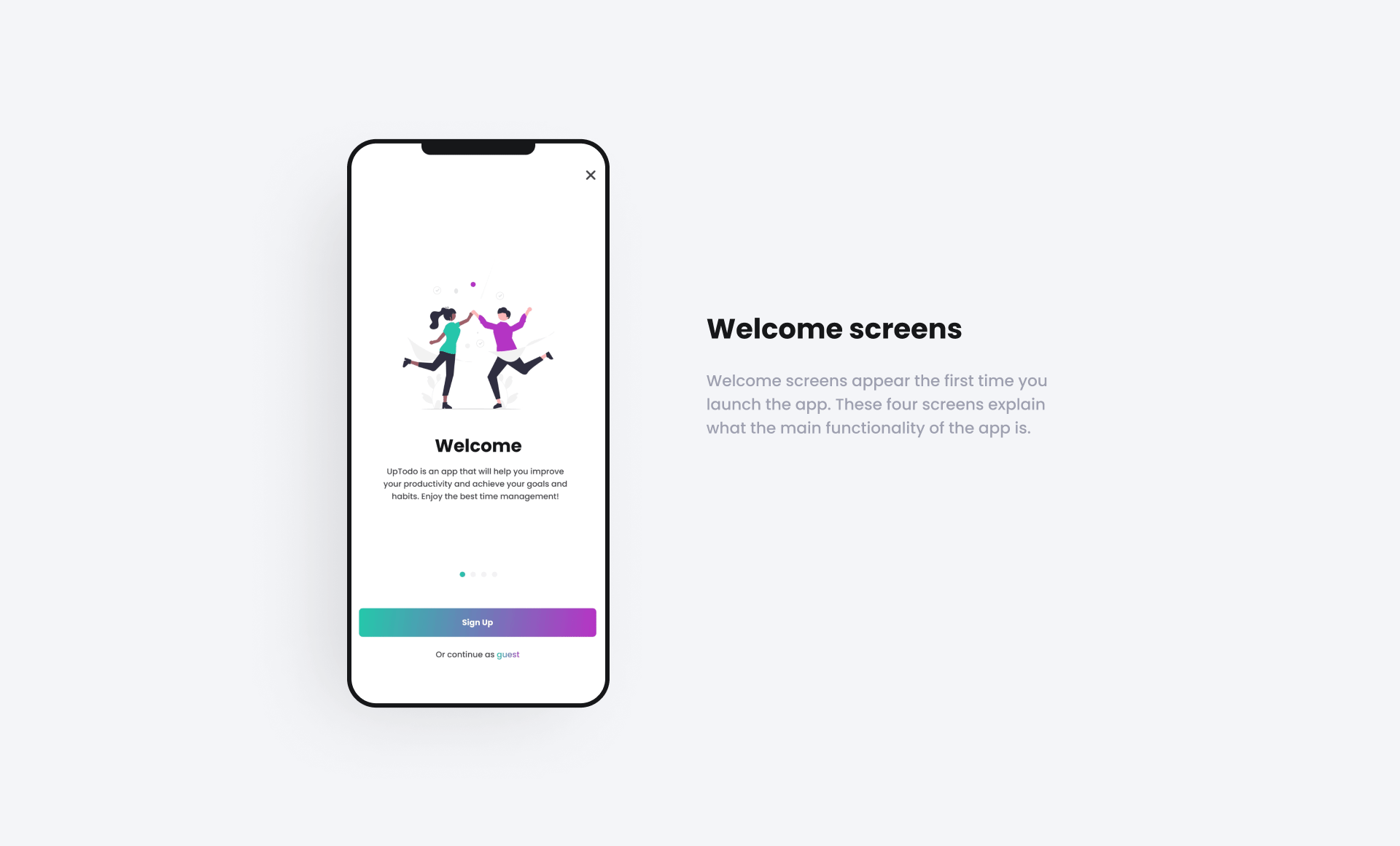 UPTODO - Task Management App — Изображение №5 — Интерфейсы на Dprofile