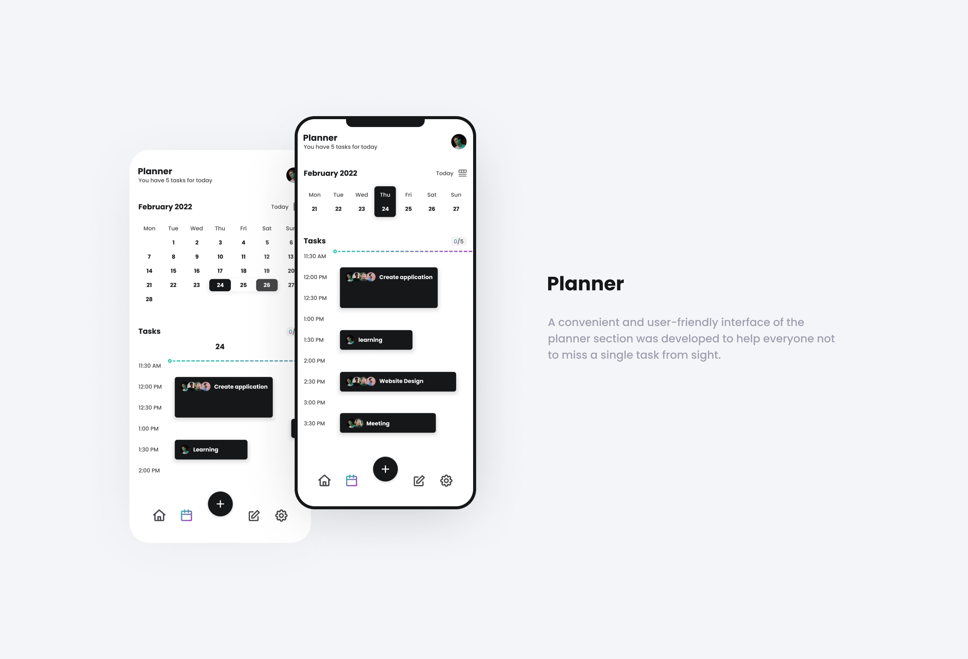 UPTODO - Task Management App — Изображение №11 — Интерфейсы на Dprofile