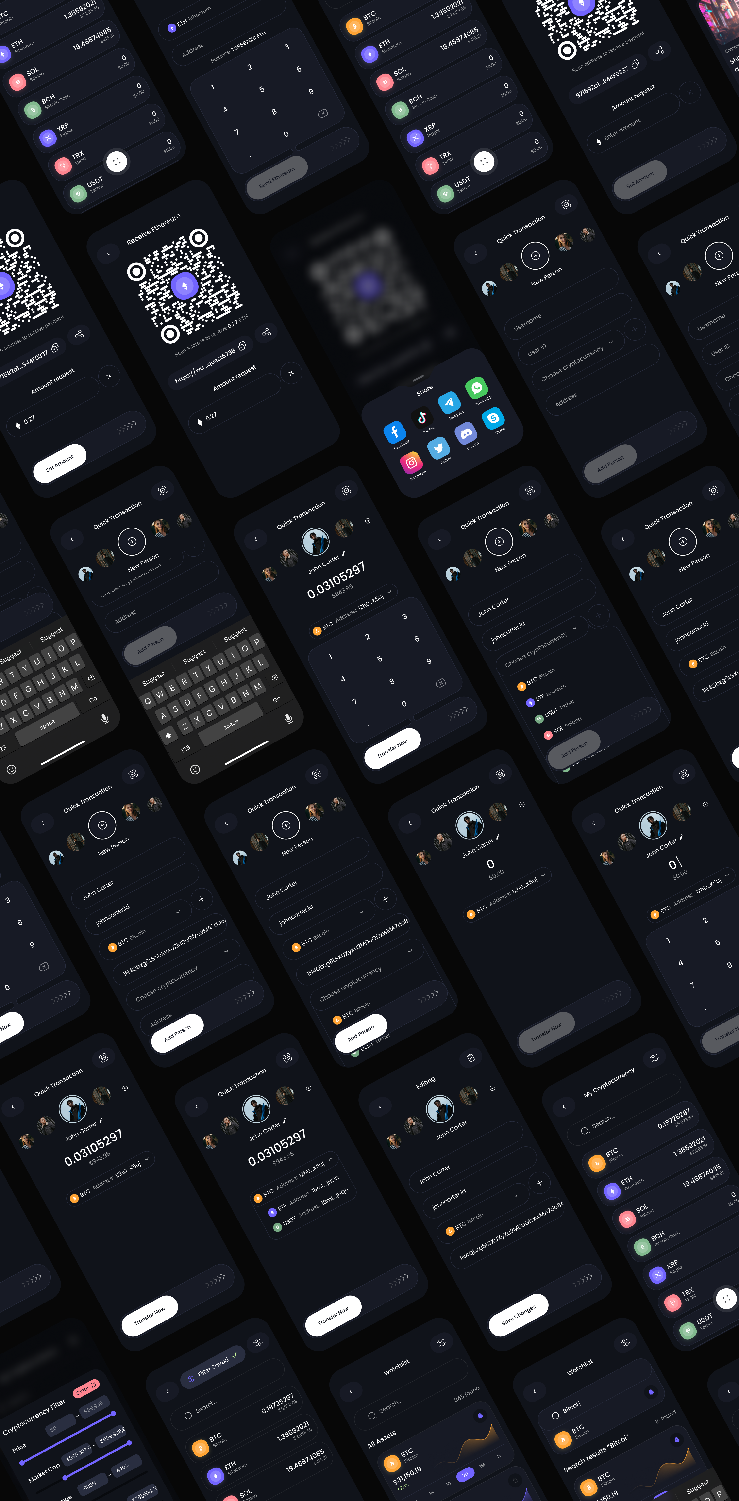 Crypto Wallet Mobile App — Изображение №18 — Интерфейсы на Dprofile