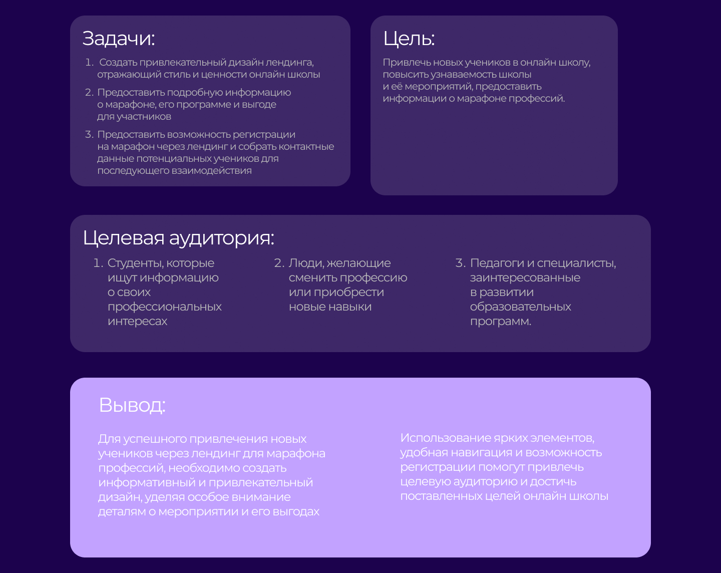 Лендинг для события — Изображение №2 — Интерфейсы, Маркетинг на Dprofile