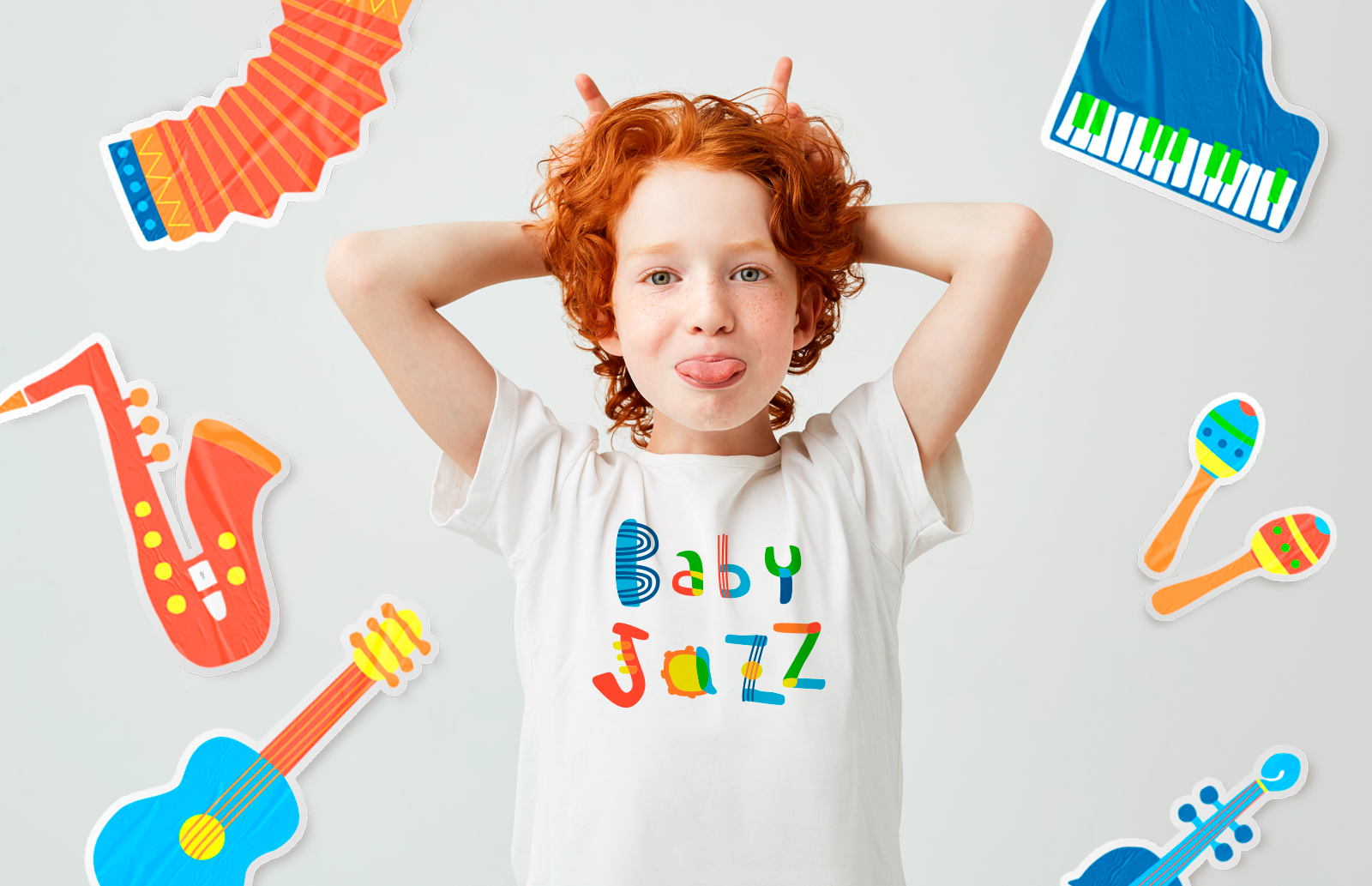 Baby Jazz —  концерты живой музыки для родителей с детьми — Изображение №8 — Брендинг, Иллюстрация на Dprofile