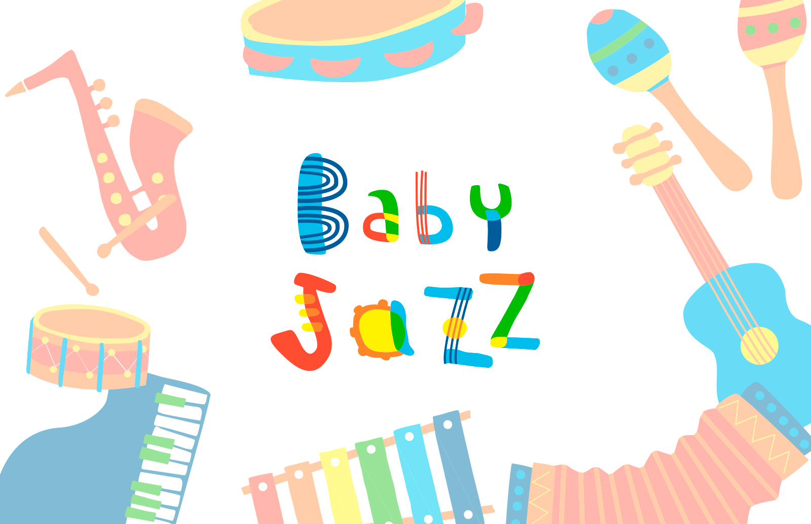 Baby Jazz —  концерты живой музыки для родителей с детьми — Изображение №1 — Брендинг, Иллюстрация на Dprofile