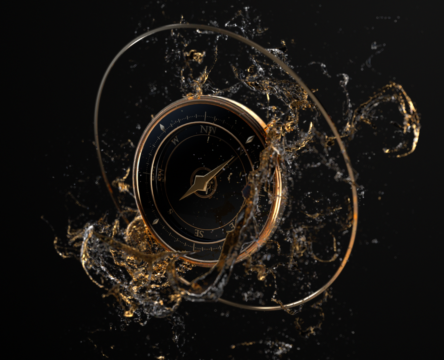 Liquid Splashes на Dprofile
