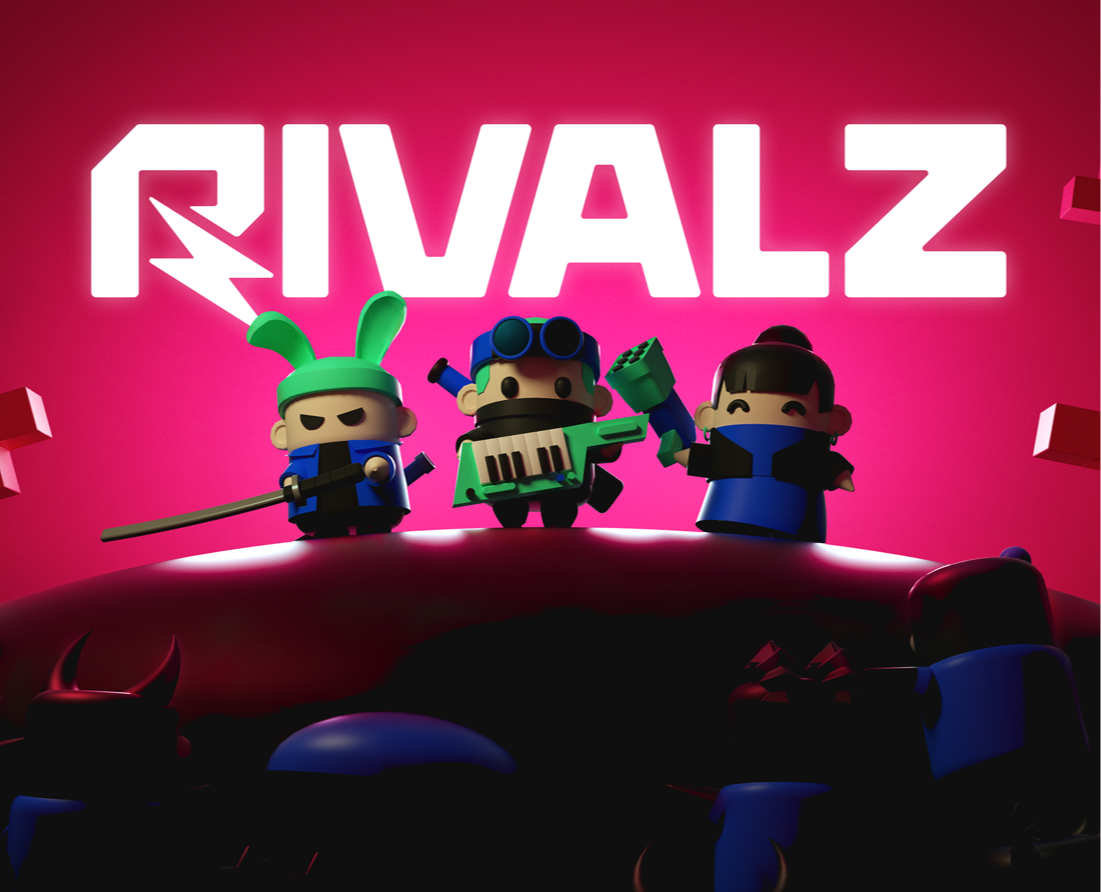 Rivalz: логотип и иллюстрации — Брендинг, 3D на Dprofile