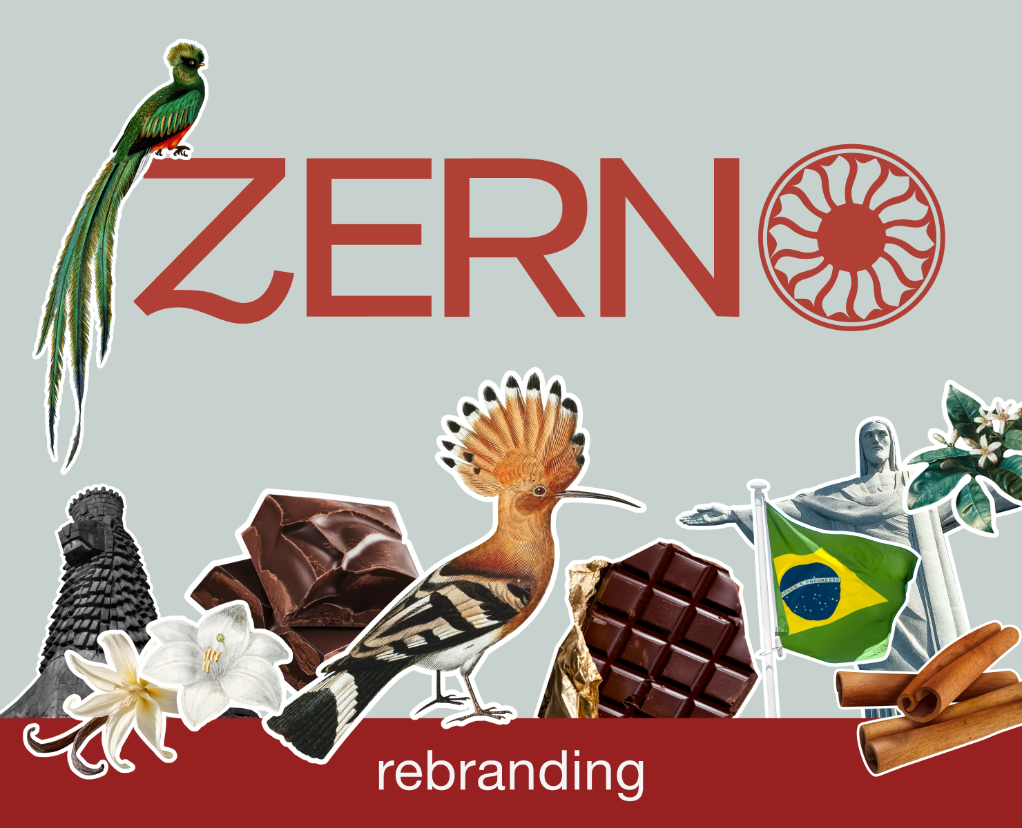 ZERNO_ребрендинг, кофейня//rebranding, cafe — Брендинг, Графика на Dprofile