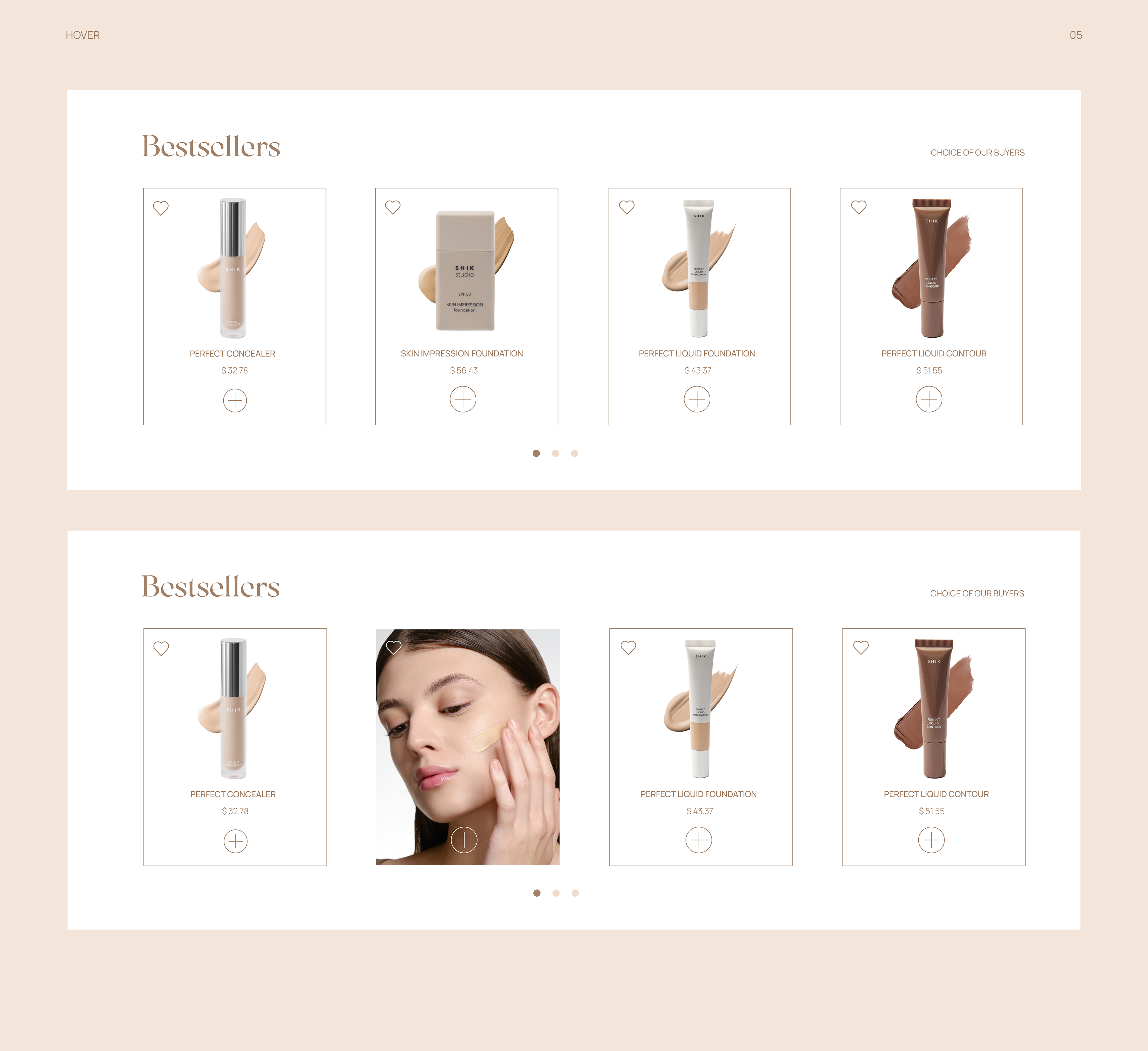 SHIK - online women's cosmetics store — Изображение №6 — Интерфейсы, Графика на Dprofile
