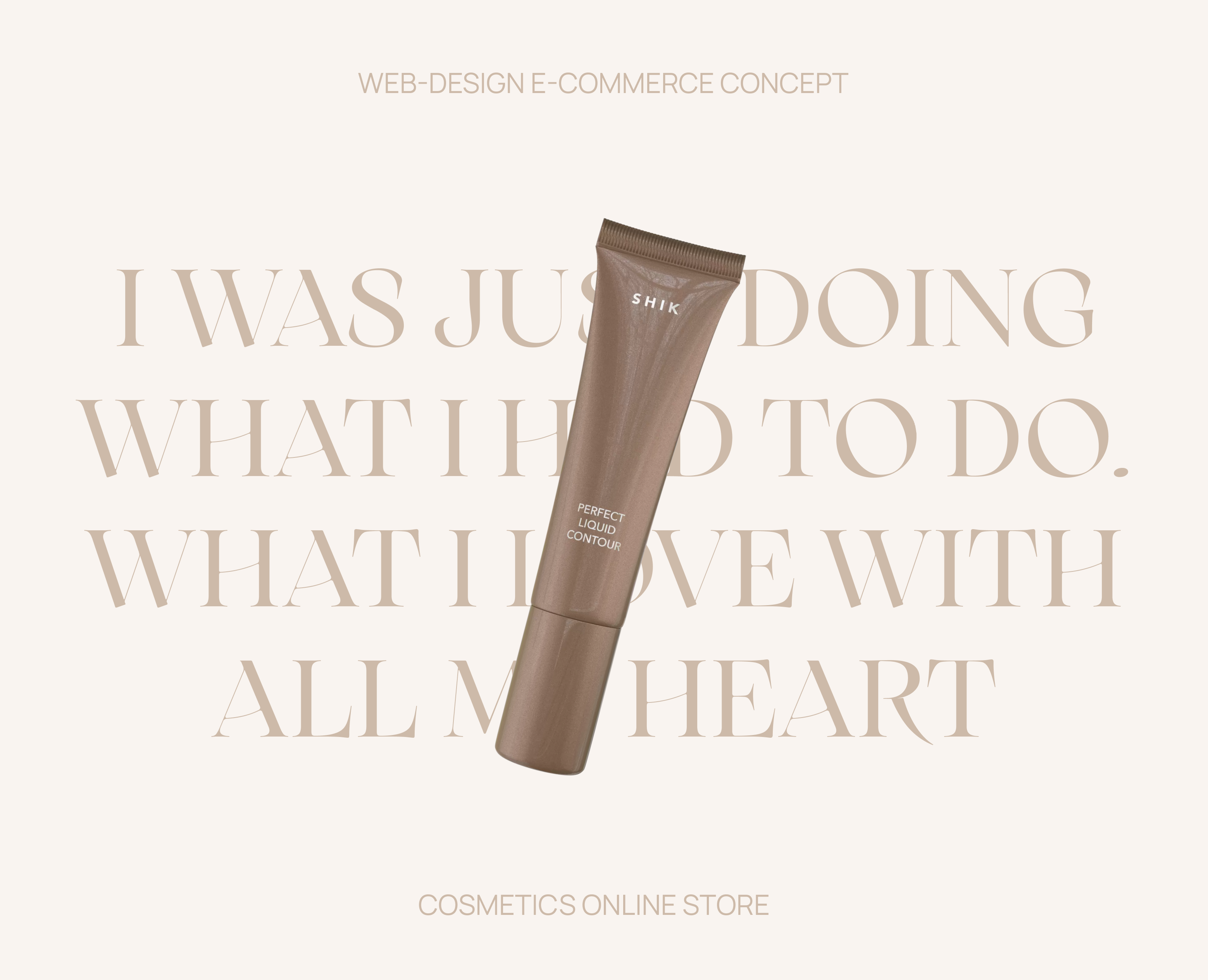 SHIK - online women's cosmetics store — Интерфейсы, Графика на Dprofile