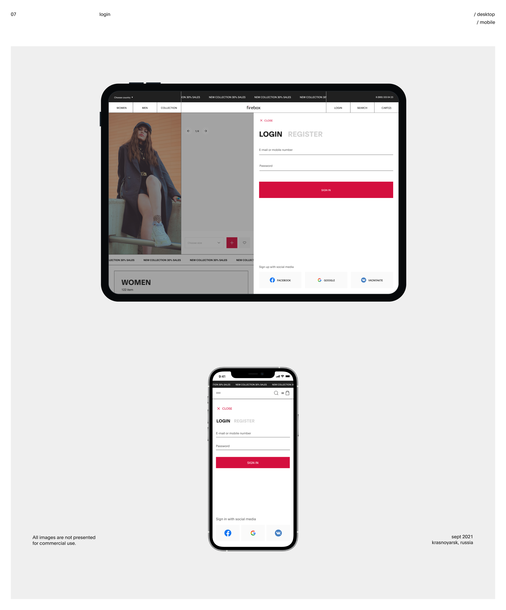 FIREBOX | E-commerce — Изображение №15 — Анимация, Интерфейсы на Dprofile
