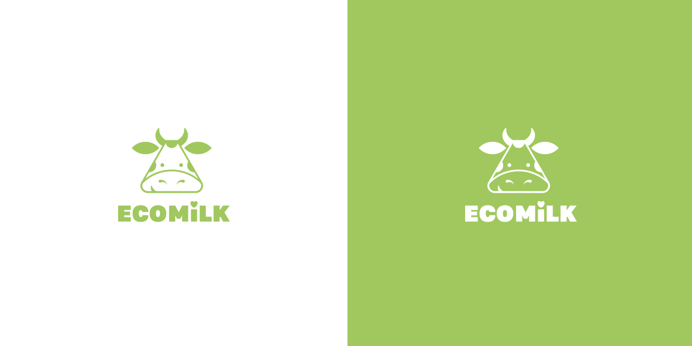 Айдентика EcoMilk — Изображение №3 — Брендинг на Dprofile
