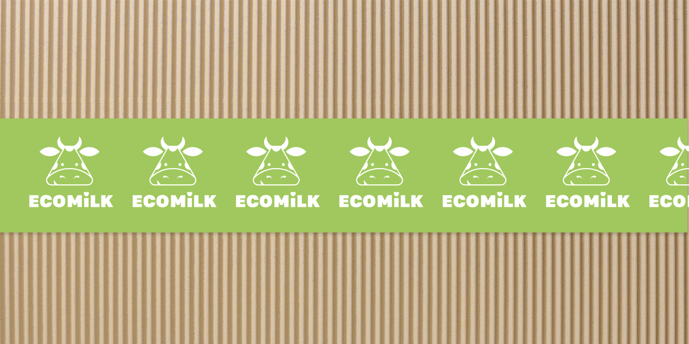 Айдентика EcoMilk — Изображение №16 — Брендинг на Dprofile