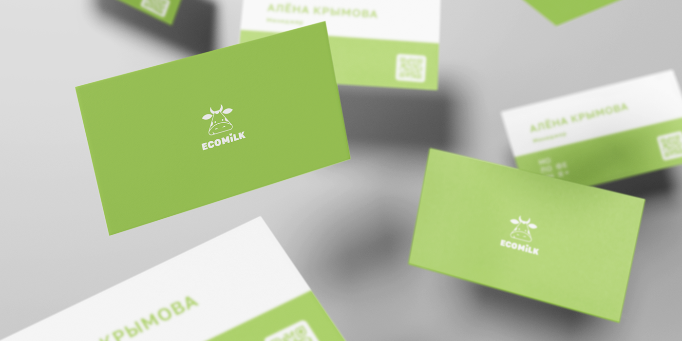 Айдентика EcoMilk — Изображение №15 — Брендинг на Dprofile