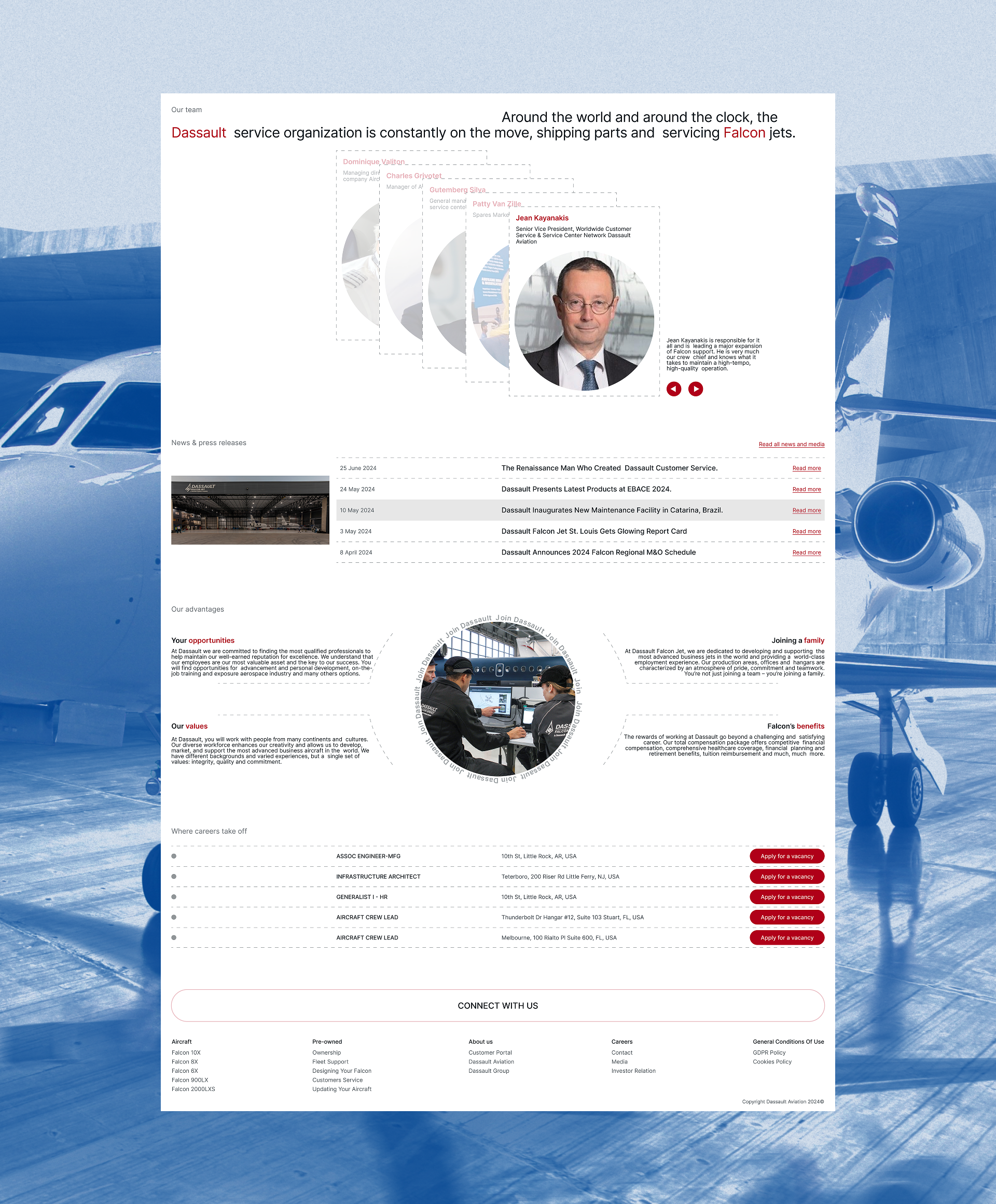 Dassault Falcon — Изображение №5 — Интерфейсы, Брендинг на Dprofile